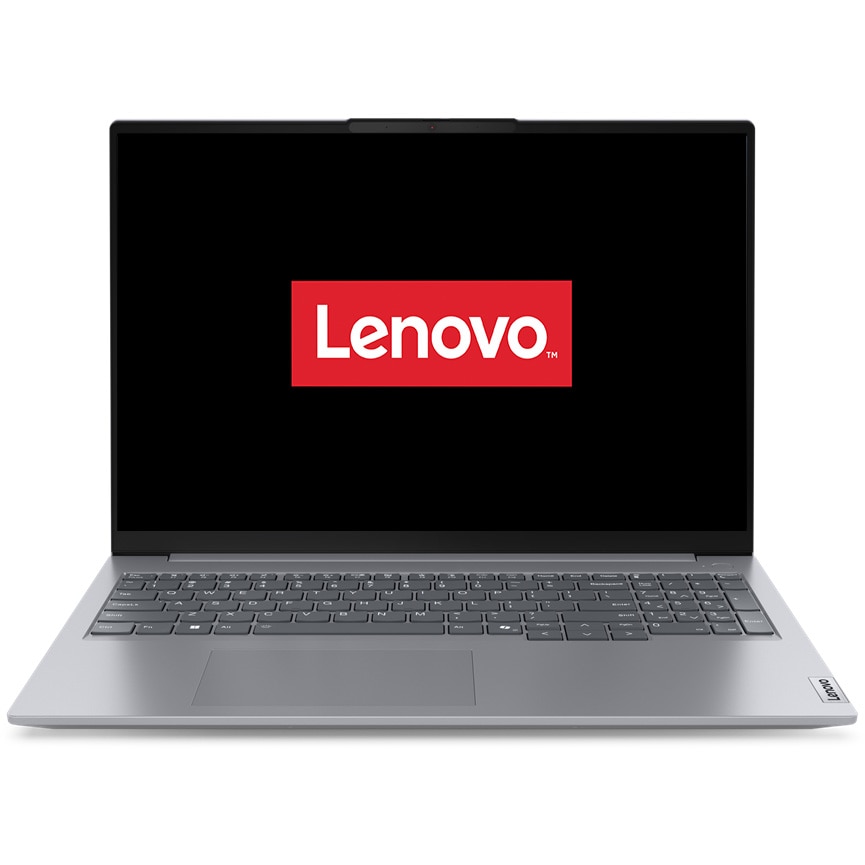 Laptop Lenovo ThinkBook 16 G7 IML cu procesor Intel® Core™ Ultra 5 125U pana la 4.3GHz, 16" WUXGA, IPS, 16GB DDR5, 512GB SSD, Intel® Graphics, No OS, Arctic Grey