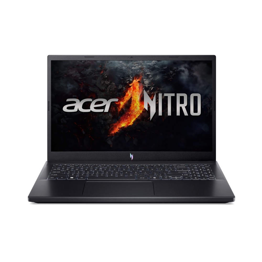 Laptop Acer Gaming 15.6" Nitro V 15 ANV15-41, FHD IPS 120Hz, Procesor AMD Ryzen™ 5 7535HS (16M Cache, up to 4.55 GHz), 16GB DDR5, 512GB SSD, GeForce RTX 4050 6GB, No OS, Obsidian Black