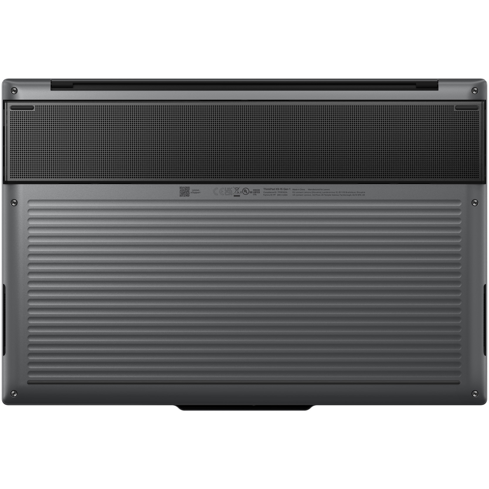 Laptop Lenovo ThinkPad X9-15 Gen 1 cu procesor Intel® Core™ Ultra 7 258V pana la 4.8GHz, 15.3" 2.8K, OLED, 120Hz, Touch, 32GB LPDDR5x RAM, 2TB SSD, Intel® Arc™ Graphics, Windows® 11 Pro, Grey, 3y on-site Premium Care