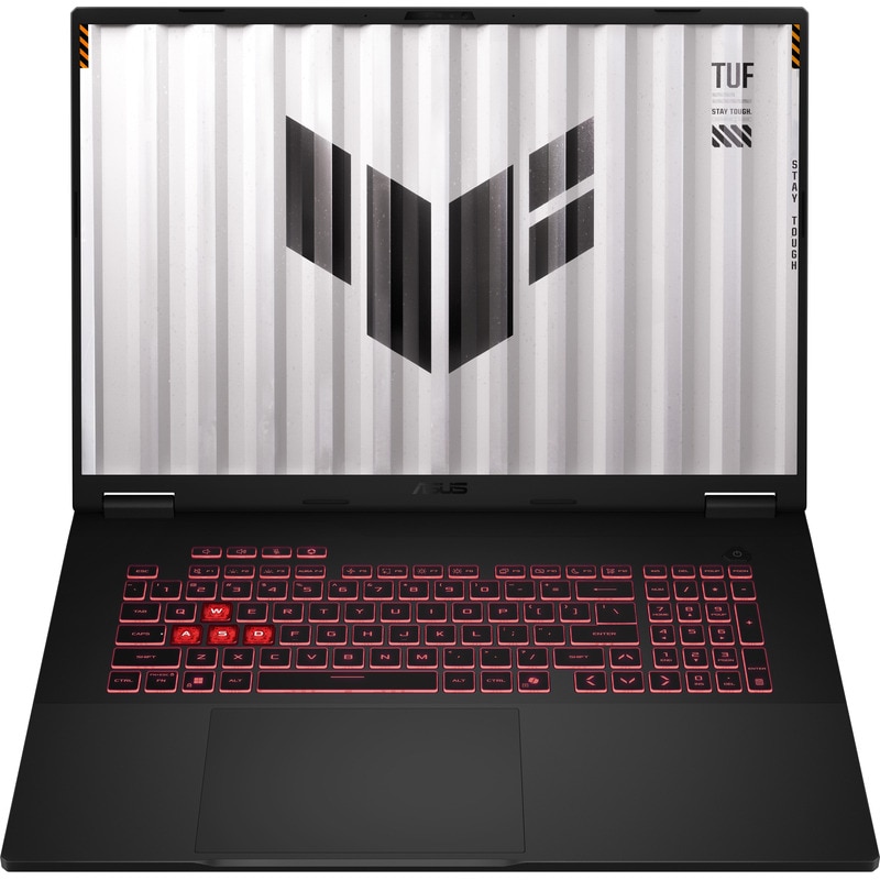 Laptop Asus TUF Gaming A18 FA808UH-S8069MXM, AMD Ryzen 7 260, 18 inch, RAM 32GB DDR5, SSD 1TB, nVidia GeForce RTX 5050 8GB, No OS, Jaeger Gray