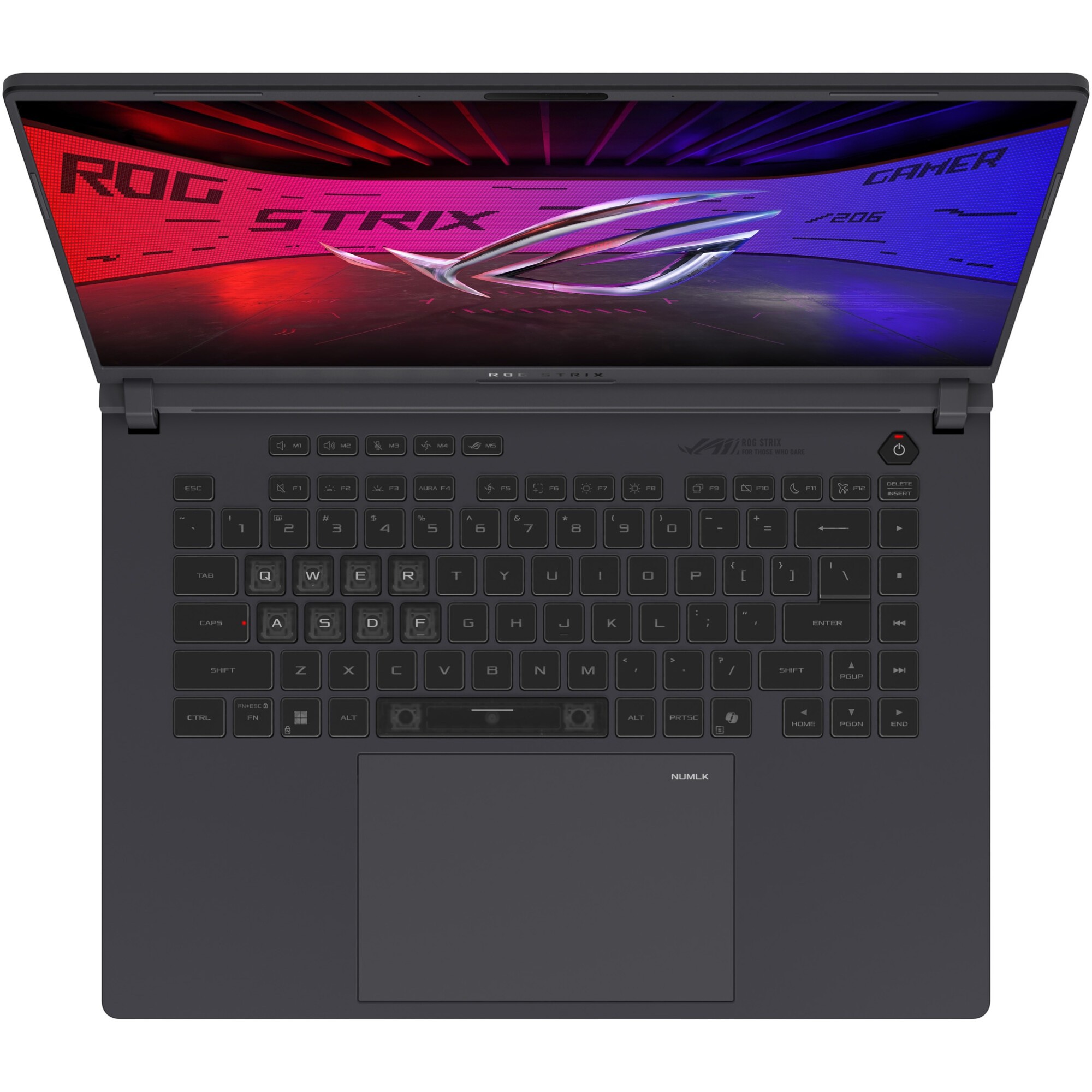 Laptop Gaming ASUS ROG Strix G16 G615LW cu procesor Intel® Core™ Ultra 9 275HX pana la 5.4GHz, 16", 2.5K WQXGA, 240Hz, G-Sync, 32GB DDR5, 1TB SSD, NVIDIA® GeForce RTX™ 5080 16GB GDDR7, No OS, Eclipse Gray