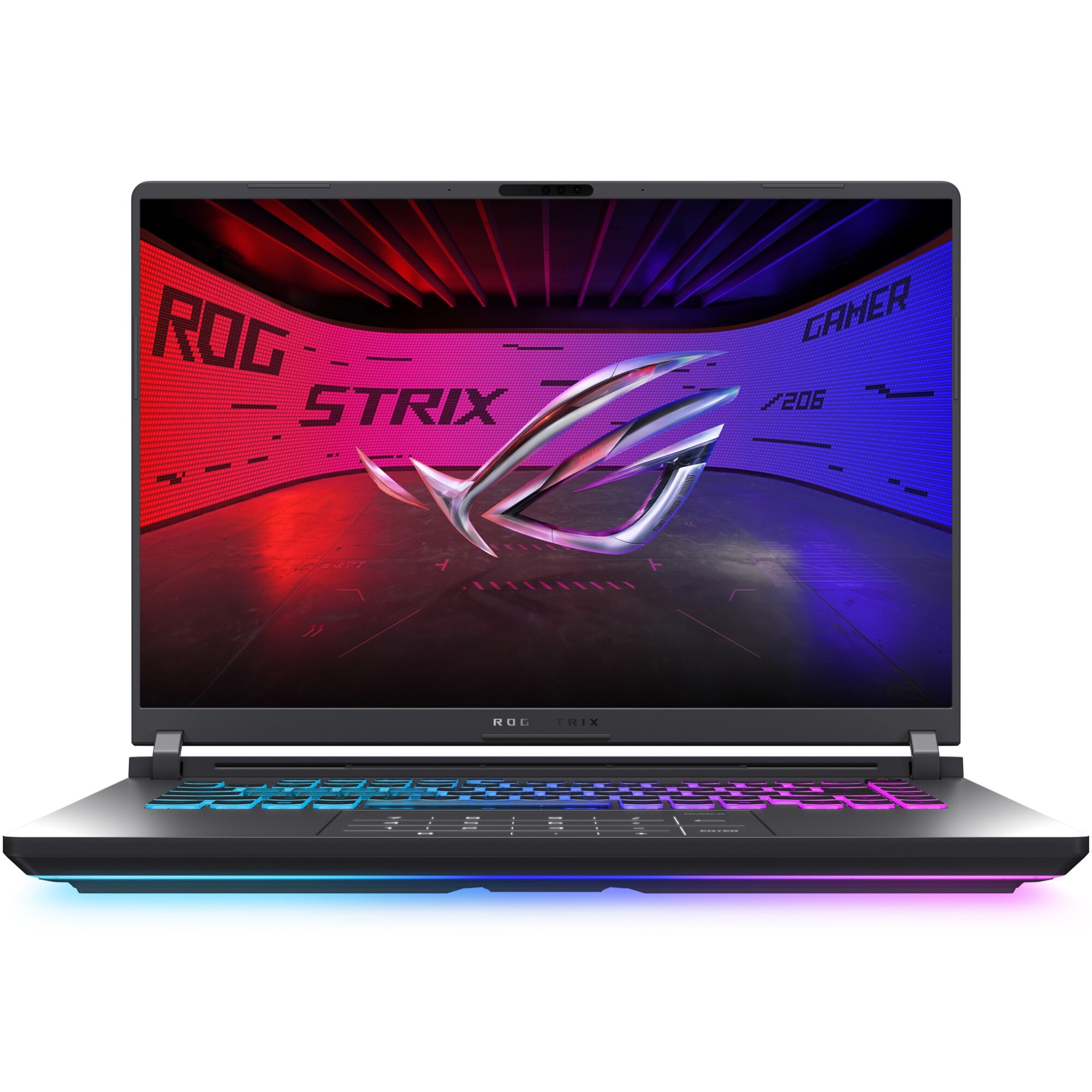 Laptop Gaming ASUS ROG Strix G16 G615LW cu procesor Intel® Core™ Ultra 9 275HX pana la 5.4GHz, 16", 2.5K WQXGA, 240Hz, G-Sync, 32GB DDR5, 1TB SSD, NVIDIA® GeForce RTX™ 5080 16GB GDDR7, No OS, Eclipse Gray