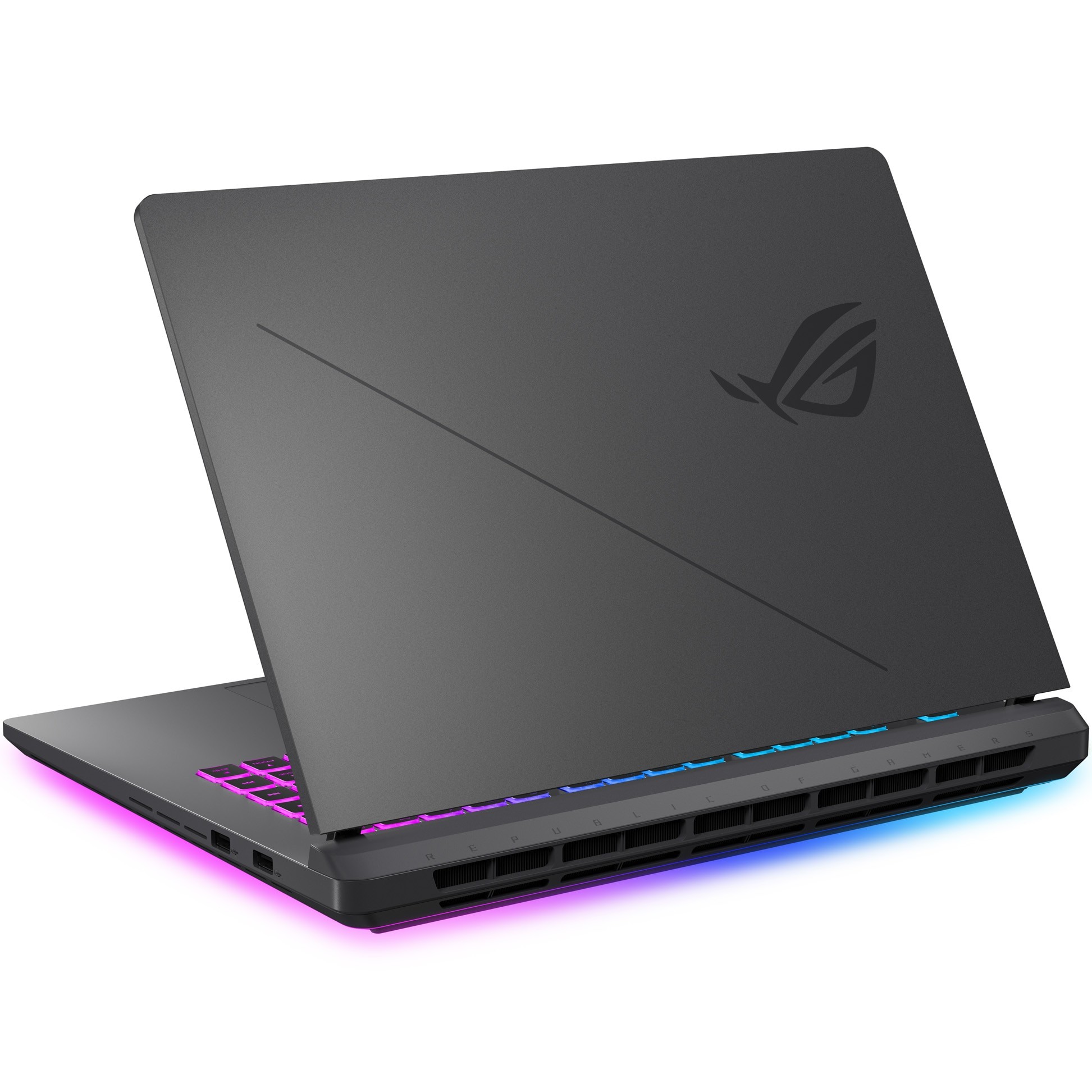 Laptop Gaming ASUS ROG Strix G16 G615LW cu procesor Intel® Core™ Ultra 9 275HX pana la 5.4GHz, 16", 2.5K WQXGA, 240Hz, G-Sync, 32GB DDR5, 1TB SSD, NVIDIA® GeForce RTX™ 5080 16GB GDDR7, No OS, Eclipse Gray