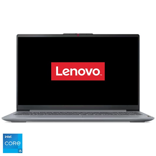 Laptop Lenovo IdeaPad Slim 3 15IAH8 cu procesor Intel® Core™ i5-12450H pana la 4.4GHz, 15.6" Full HD, 16GB LPDDR5, 1TB SSD, Intel® UHD Graphics, No OS, Arctic Grey