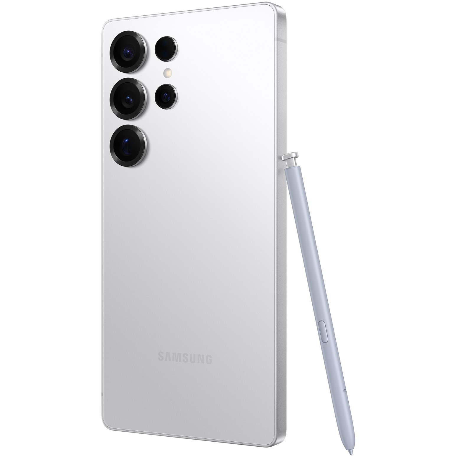 Telefon mobil Samsung Galaxy S25 Ultra, Dual SIM, 12GB RAM, 256GB, 5G, Titanium WhiteSilver