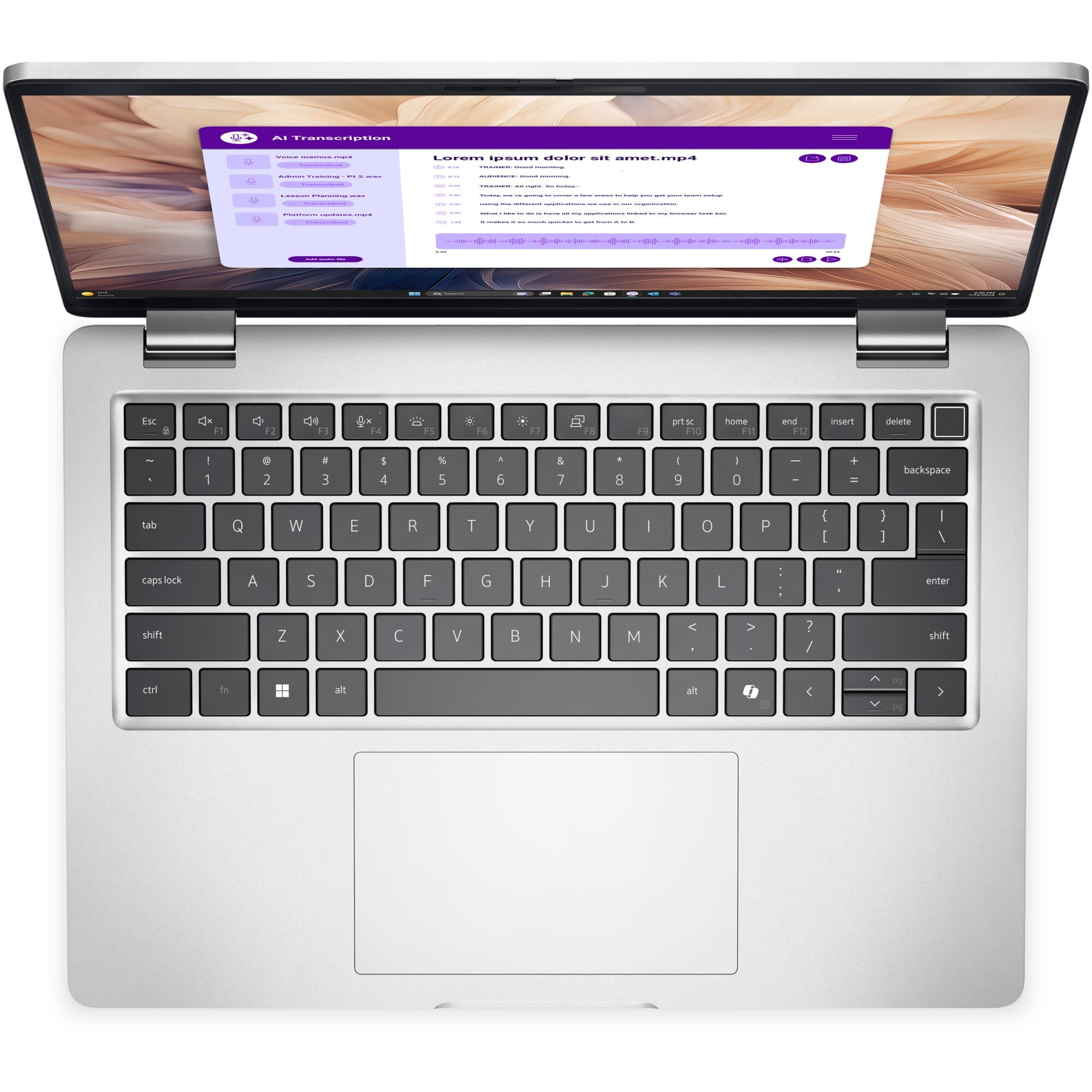 Laptop DELL PRO 14 Plus cu procesor Intel® Core™ Ultra 7 268V pana la 5.0GHz, 14'', Full HD+, 32GB LPDDR5x RAM, 512GB SSD, Intel® Arc Graphics, Windows 11 Pro, Platinum Silver, 3y ProSupport and Next Business Day Onsite Service