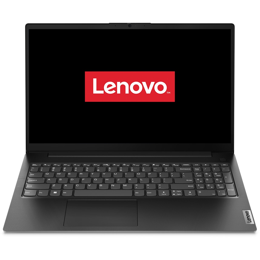 Laptop Lenovo V15 G4 AMN cu procesor AMD Ryzen™ 3 7320U pana la 4.10 GHz, 15.6", Full HD, 8GB DDR5, 256GB SSD, AMD Radeon™ 610M, No OS, Business Black