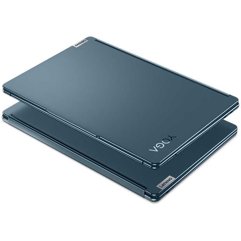 Laptop Lenovo Yoga Book 9 13IMU9 cu procesor Intel® Core™ Ultra 7 155U pana la 4.8GHz, 2 x 13.3", 2.8K, OLED, Touch, 16GB DDR5, 1TB SSD, Intel® Graphics, Windows 11 Home, Tidal Teal, 3y on-site, Premium Care