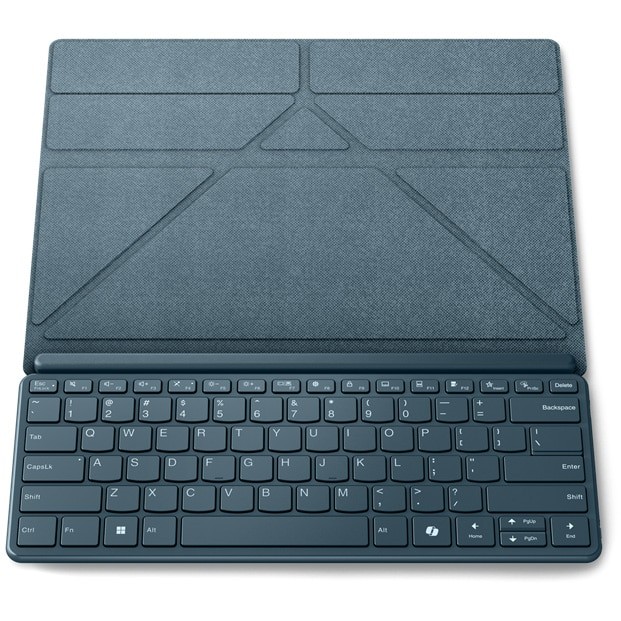 Laptop Lenovo Yoga Book 9 13IMU9 cu procesor Intel® Core™ Ultra 7 155U pana la 4.8GHz, 2 x 13.3", 2.8K, OLED, Touch, 16GB DDR5, 1TB SSD, Intel® Graphics, Windows 11 Home, Tidal Teal, 3y on-site, Premium Care