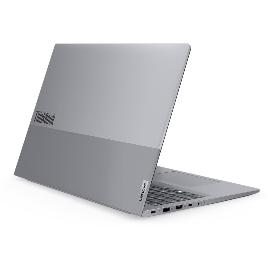 Laptop Lenovo ThinkBook 16 G6 IRL cu procesor Intel® Core™ i5-1335U pana la 4.6 GHz, 16", WUXGA, IPS, 16GB, 512GB SSD, Intel® UHD Graphics, No OS, Arctic Grey