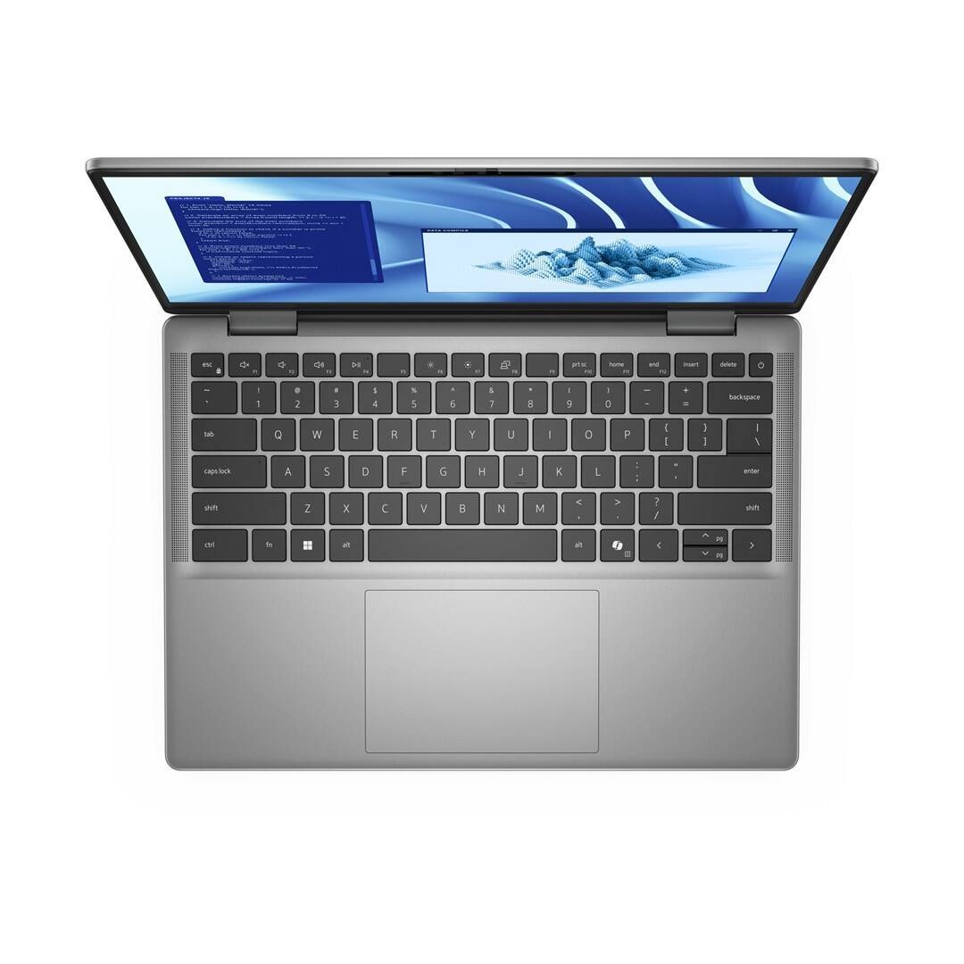 Laptop Dell Latitude 7455 Copilot+ PC Qualcomm Snapdragon X1E-80-100 35.6 cm 14Inch Touchscreen Quad HD+ 32 GB LPDDR5x-SDRAM 512 GB SSD Wi-Fi 7 (802.11be) Windows 11 Pro Nordic Grey