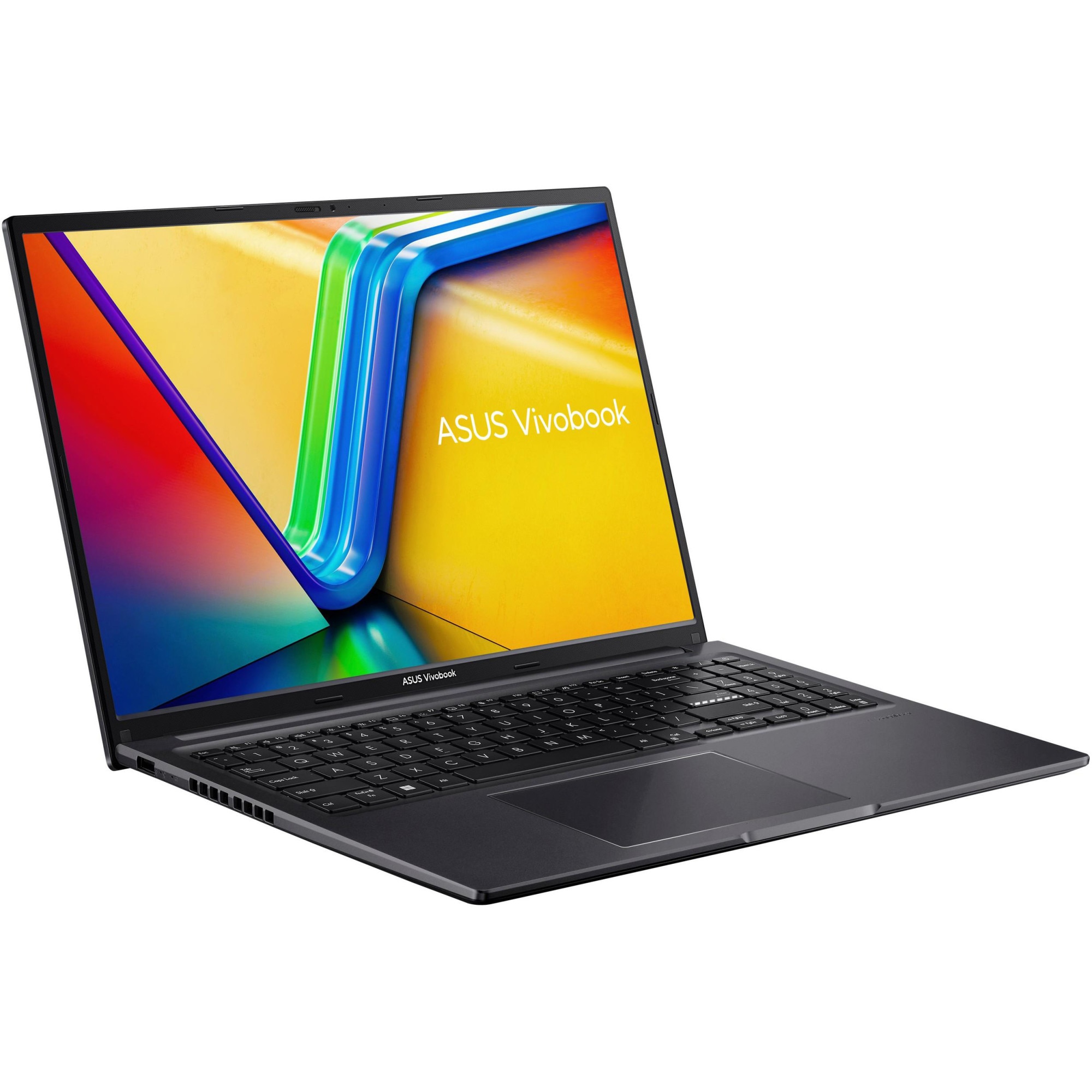 Laptop ASUS Vivobook 16 A1605VA cu procesor Intel® Core™ i7-13700H pana la 5.0GHz, 16'', WUXGA, IPS, 16GB DDR4, 512GB SSD, Intel Iris Xᵉ Graphics, No OS, Indie Black