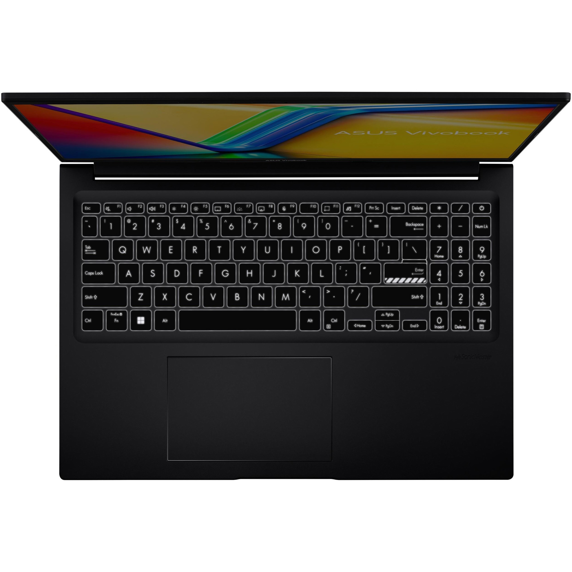 Laptop ASUS Vivobook 16 A1605VA cu procesor Intel® Core™ i7-13700H pana la 5.0GHz, 16'', WUXGA, IPS, 16GB DDR4, 512GB SSD, Intel Iris Xᵉ Graphics, No OS, Indie Black