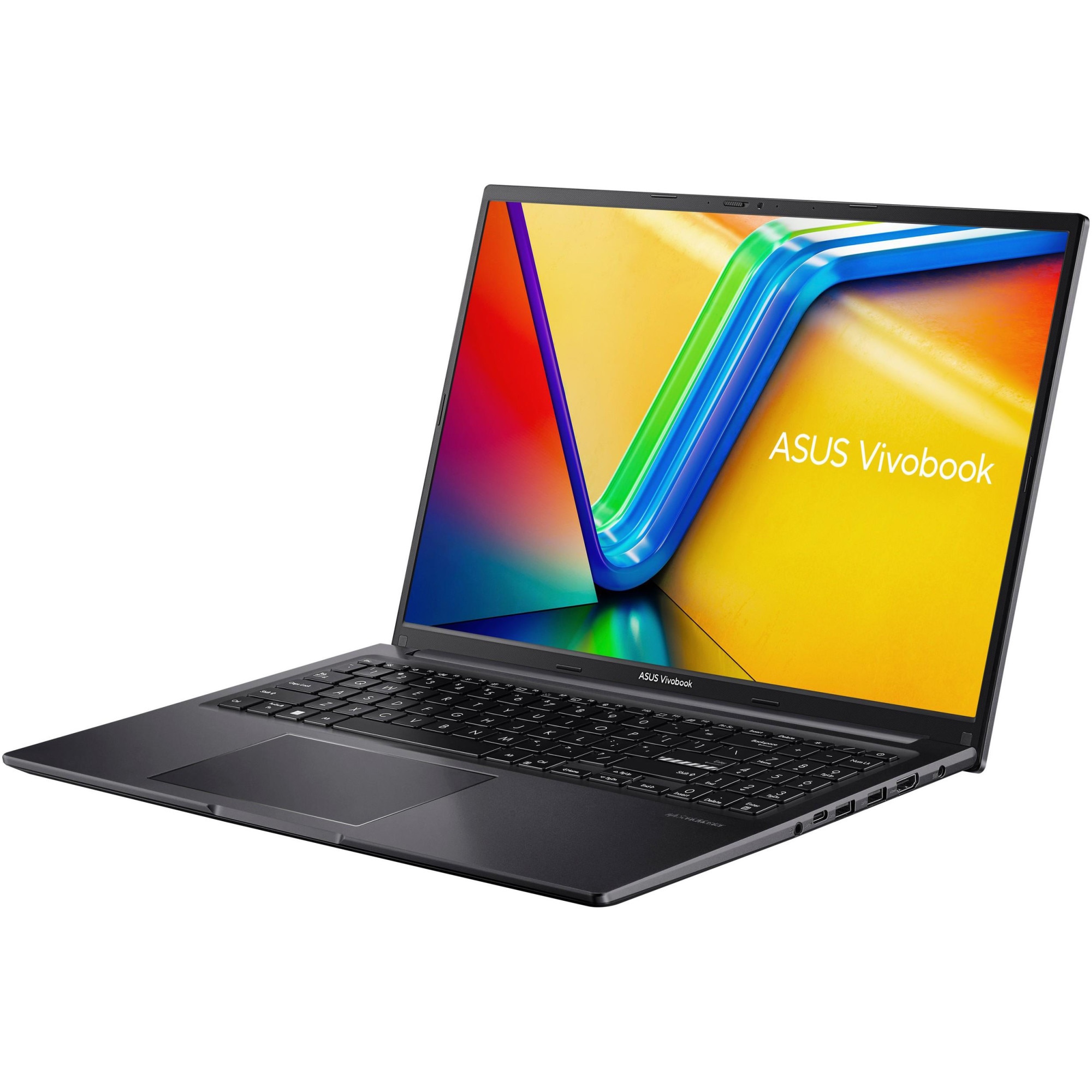 Laptop ASUS Vivobook 16 A1605VA cu procesor Intel® Core™ i7-13700H pana la 5.0GHz, 16'', WUXGA, IPS, 16GB DDR4, 512GB SSD, Intel Iris Xᵉ Graphics, No OS, Indie Black