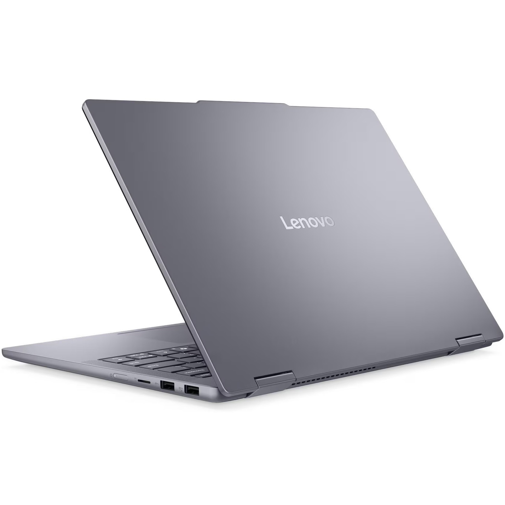 Laptop Lenovo IdeaPad 5 2-in-1 14IAL10 cu procesor Intel® Core™ Ultra 5 225U pana la 4.8GHz, 14" WUXGA, IPS, Touch, 16GB LPDDR5x RAM, 512GB SSD, Intel® Graphics, No OS, Luna Grey