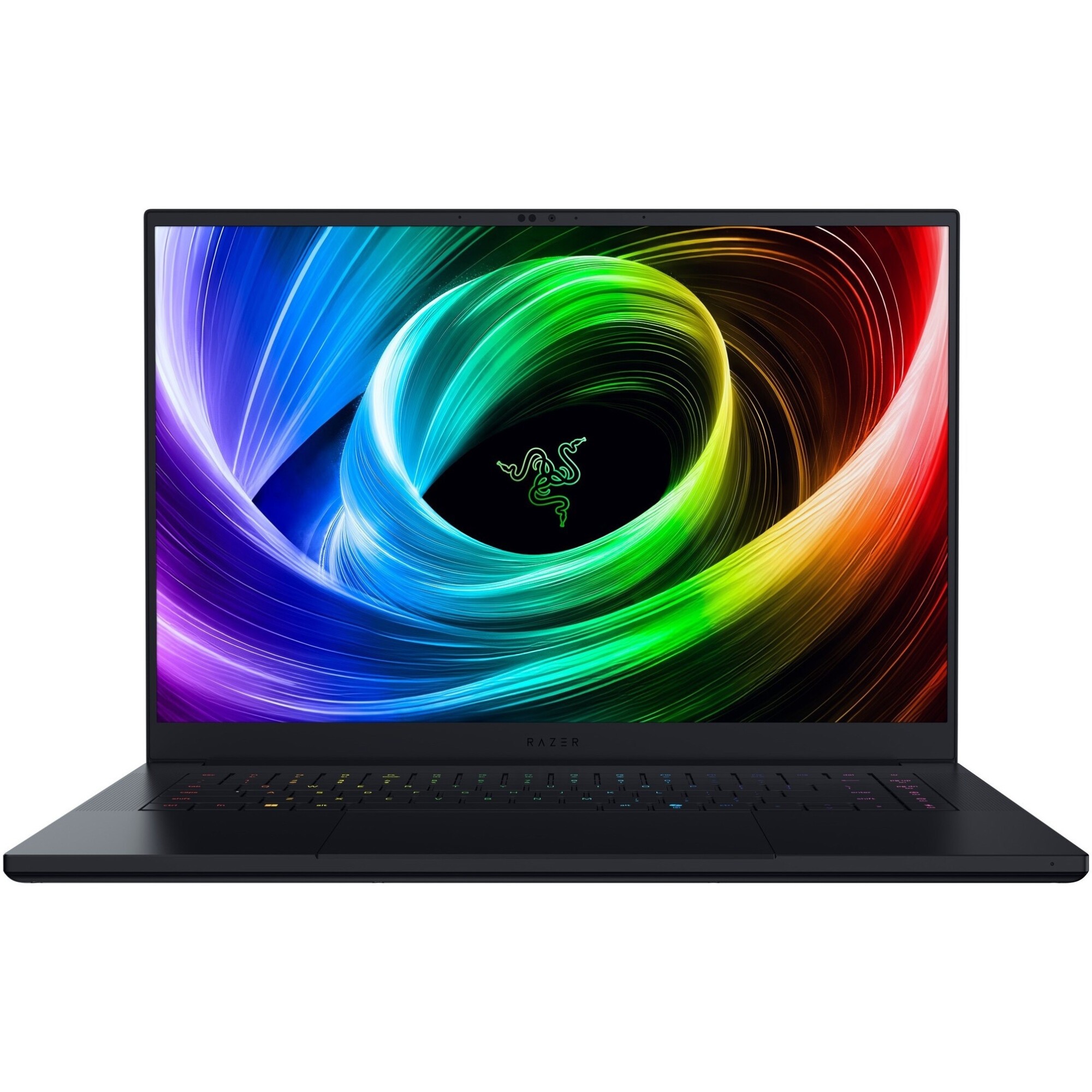 Laptop Gaming Razer Blade 16 cu procesor AMD Ryzen™ AI 9 365 pana la 5.0GHz, 16'', QHD+, 240Hz, OLED, 32GB LPDDR5X RAM, 1TB SSD, NVIDIA® GeForce RTX™ 5070 8GB GDDR7, Windows 11 Home, Anodized Black