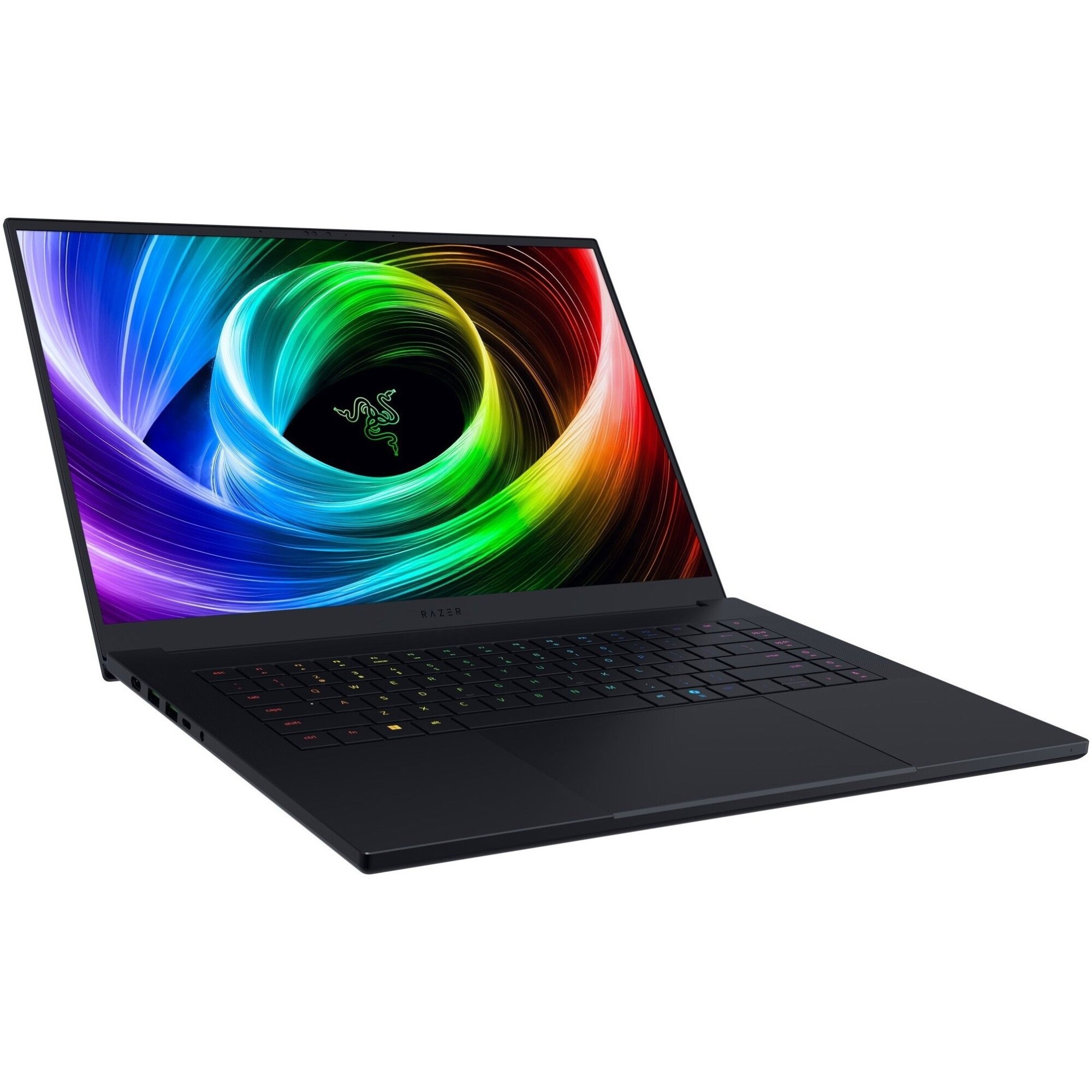 Laptop Gaming Razer Blade 16 cu procesor AMD Ryzen™ AI 9 365 pana la 5.0GHz, 16'', QHD+, 240Hz, OLED, 32GB LPDDR5X RAM, 1TB SSD, NVIDIA® GeForce RTX™ 5070 8GB GDDR7, Windows 11 Home, Anodized Black