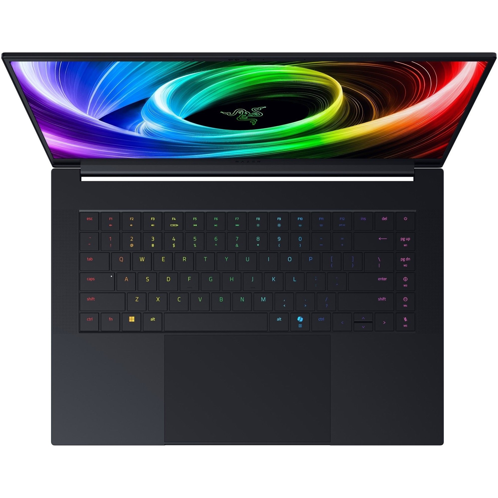 Laptop Gaming Razer Blade 16 cu procesor AMD Ryzen™ AI 9 365 pana la 5.0GHz, 16'', QHD+, 240Hz, OLED, 32GB LPDDR5X RAM, 1TB SSD, NVIDIA® GeForce RTX™ 5070 8GB GDDR7, Windows 11 Home, Anodized Black