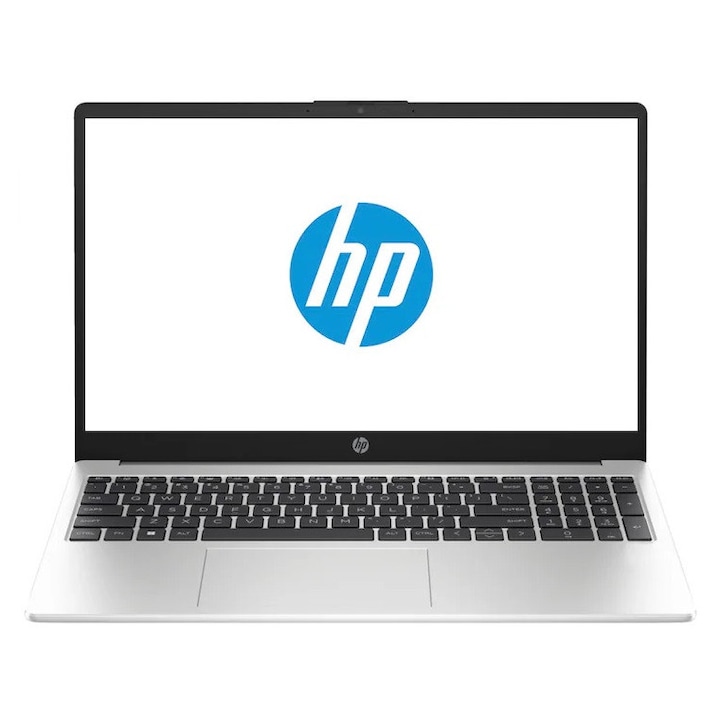 Laptop HP 250 G10 cu procesor Intel Core i7-1355U pana la 5.0GHz, 15.6" Full HD, Intel Iris Xe Graphics, 16GB DDR4, 512GB SSD, Windows 11 Pro, Turbo Silver