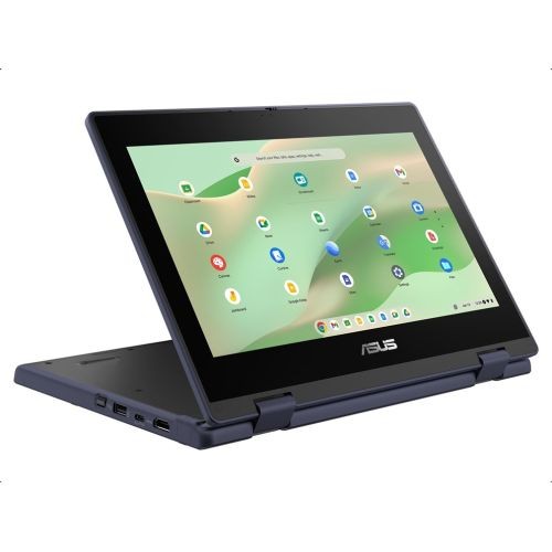 Laptop ASUS ChromeBook CR11 Flip, CR1104FTA-NS0140, 11.6-inch, HD (1366 x 768) 16:9, Intel® Processor N150 0.8 GHz (6MB Cache, up to 3.6 GHz, 4 cores, 4 Threads), Intel® UHD Graphics,, LPDDR5 8GB, 64G eMMC, 60Hz, 250nits, Glossy display with Corning