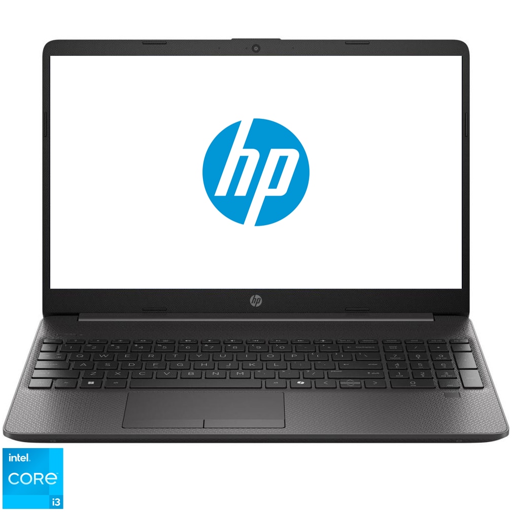 Laptop HP 250R G9 cu procesor Intel® Core™ i3-1315U pana la 4.5GHz, 15.6", Full HD, 16GB DDR4 RAM, 512GB SSD, Intel® UHD Graphics, Free DOS, Dark ash silver