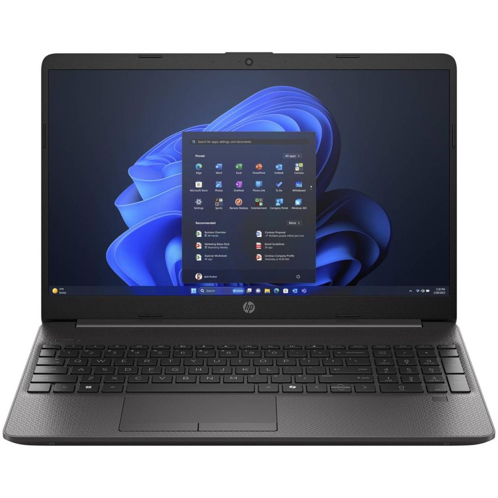 Laptop HP 250R G9 cu procesor Intel® Core™ i3-1315U pana la 4.5GHz, 15.6", Full HD, 16GB DDR4 RAM, 512GB SSD, Intel® UHD Graphics, Free DOS, Dark ash silver