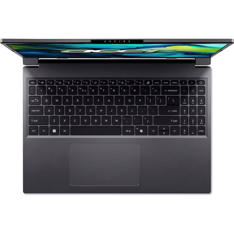 Laptop Acer Aspire Go 15 AG15-51P-79QH cu procesor Intel® Core™ i7-1355U pana la 5.0GHz, 15.3'', WUXGA, IPS, 24 GB DDR5 RAM, 1 TB SSD, Intel® UHD Graphics, Windows 11 Pro, Steel Gray