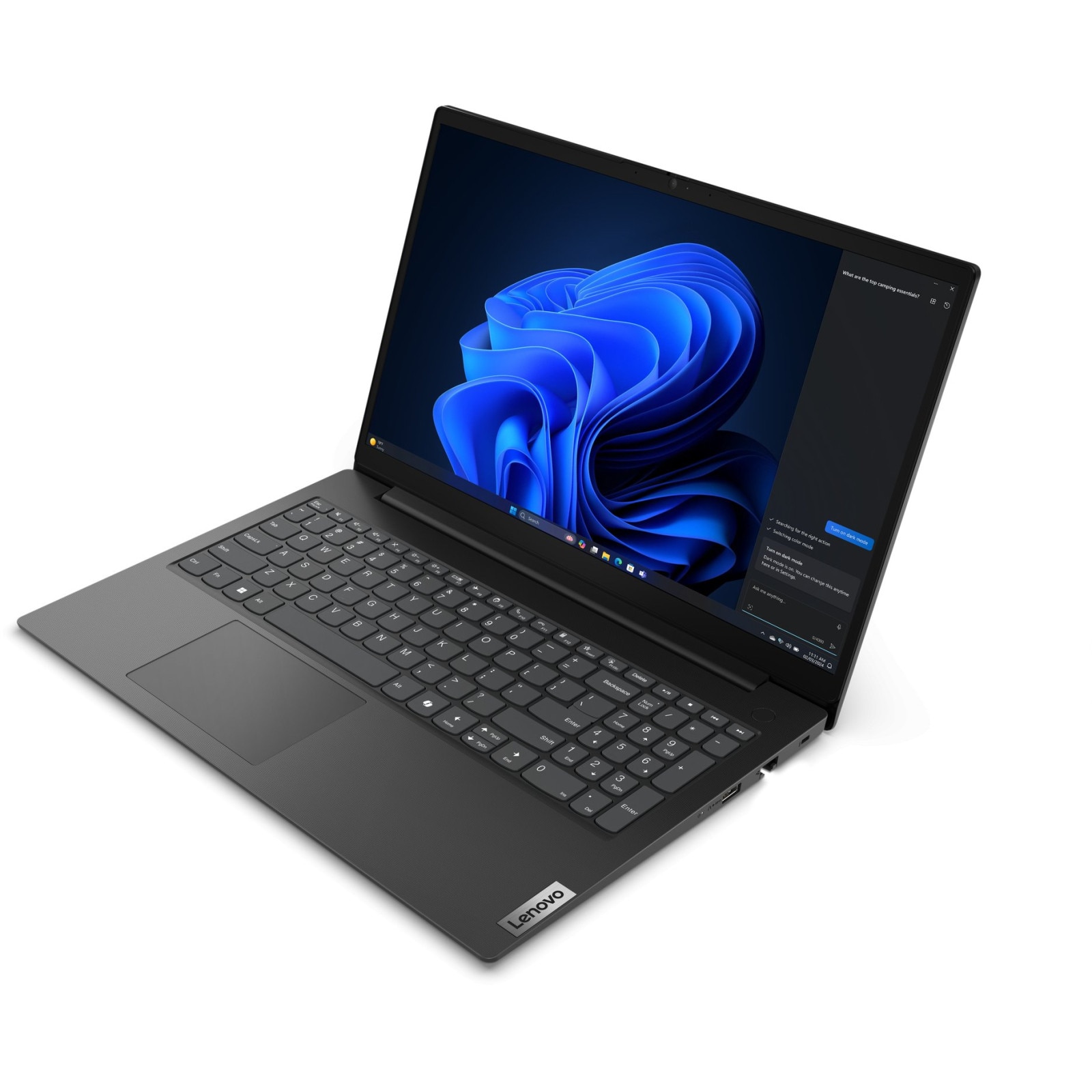 Laptop Lenovo V15 G5 IRL, 15.6" Full HD, Intel® Core™ i7 13620H pana la 4.9 GHz, 32 GB RAM DDR5 5200, 1 TB SSD, Intel® UHD Graphics, Free Dos, Business Black 1 TB