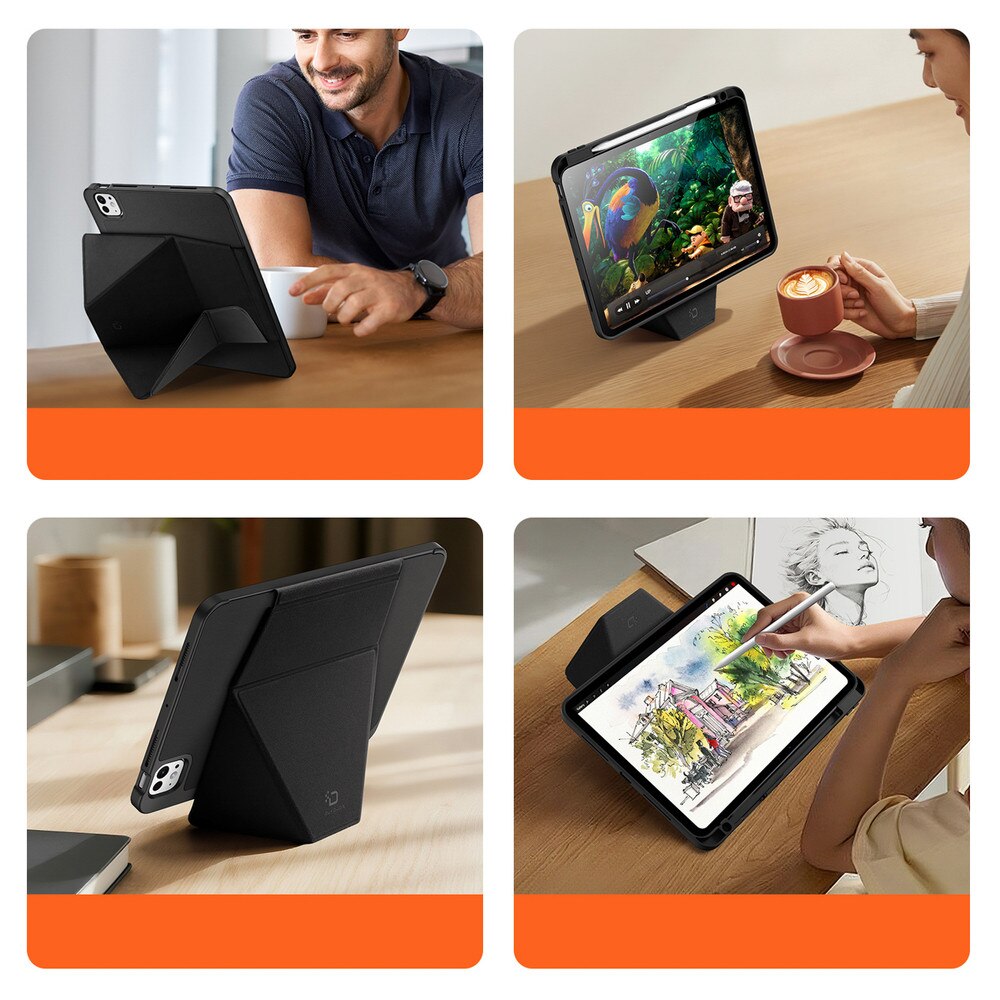 Husa Dux Ducis Vers compatibila cu iPad Pro 11 inch 2024 / 2025, Negru