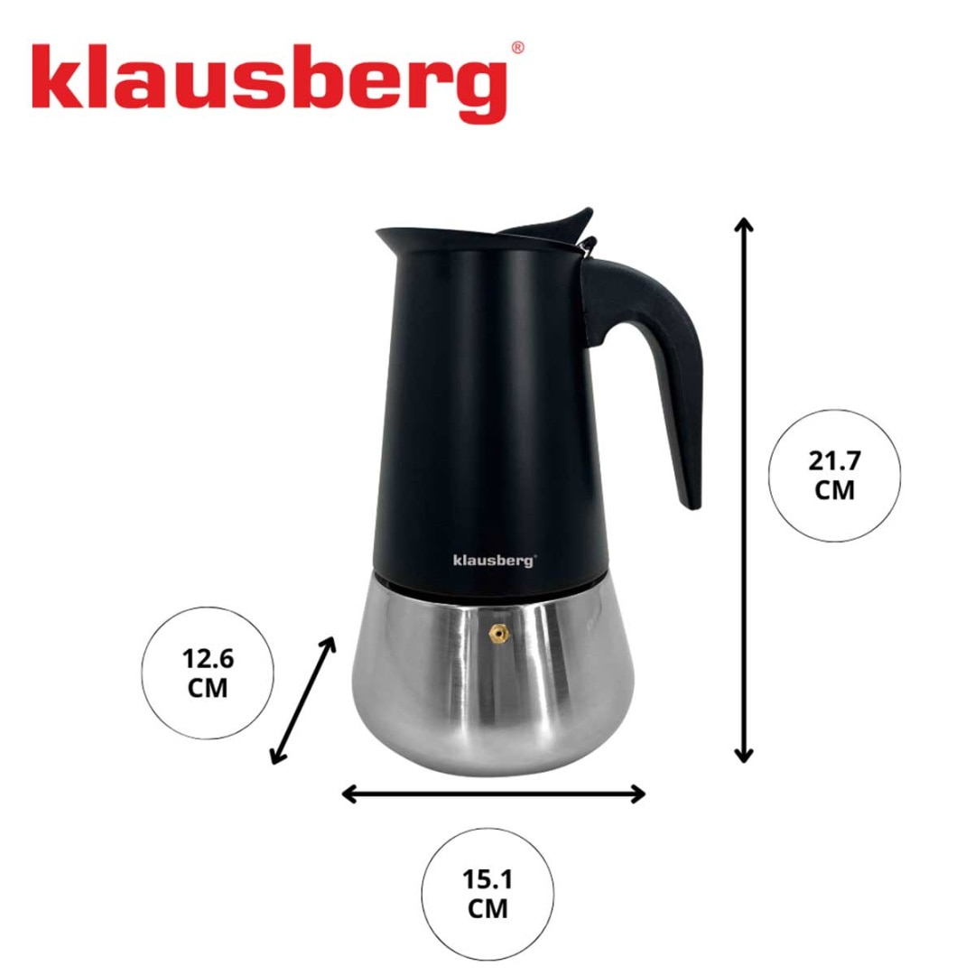 Cafetiere Klausberg 450ml, inductie