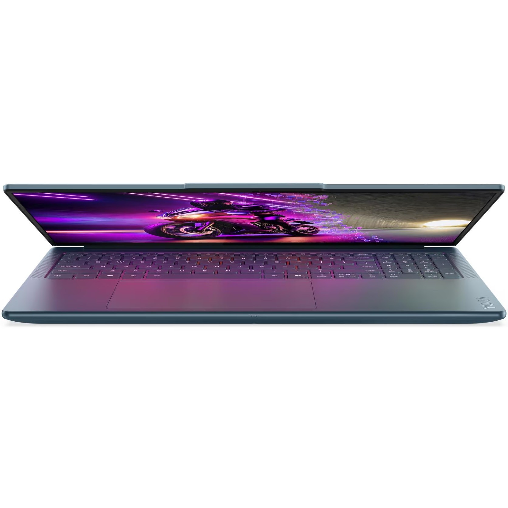 Laptop Lenovo Yoga Pro 9 16IAH10 cu procesor Intel® Core™ Ultra 9 285H pana la 5.4GHz, 16" 3.2K, OLED, 120Hz, Touch, 32GB LPDDR5x RAM, 1TB SSD, NVIDIA® GeForce RTX™ 5060 8GB GDDR7, Windows® 11 Home, Tidal Teal, 3y on-site Premium Care