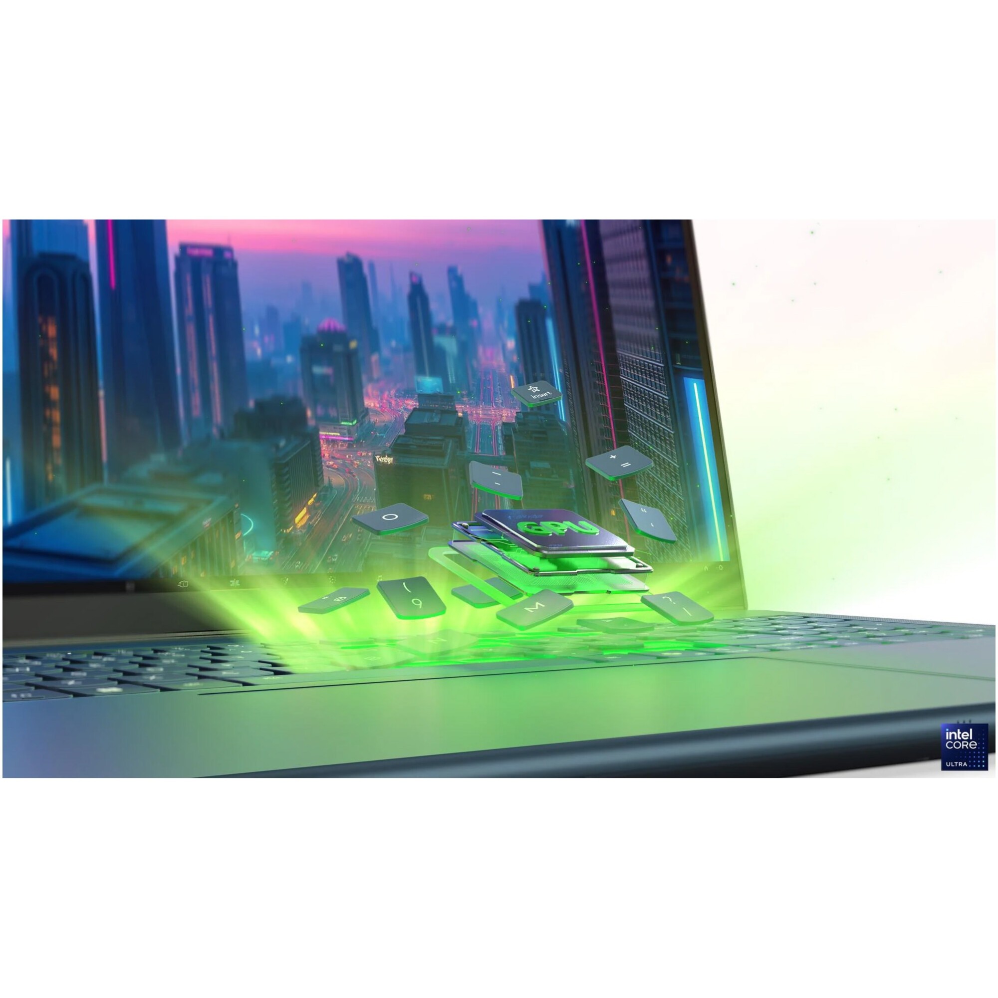 Laptop Lenovo Yoga Pro 9 16IAH10 cu procesor Intel® Core™ Ultra 9 285H pana la 5.4GHz, 16" 3.2K, OLED, 120Hz, Touch, 32GB LPDDR5x RAM, 1TB SSD, NVIDIA® GeForce RTX™ 5060 8GB GDDR7, Windows® 11 Home, Tidal Teal, 3y on-site Premium Care