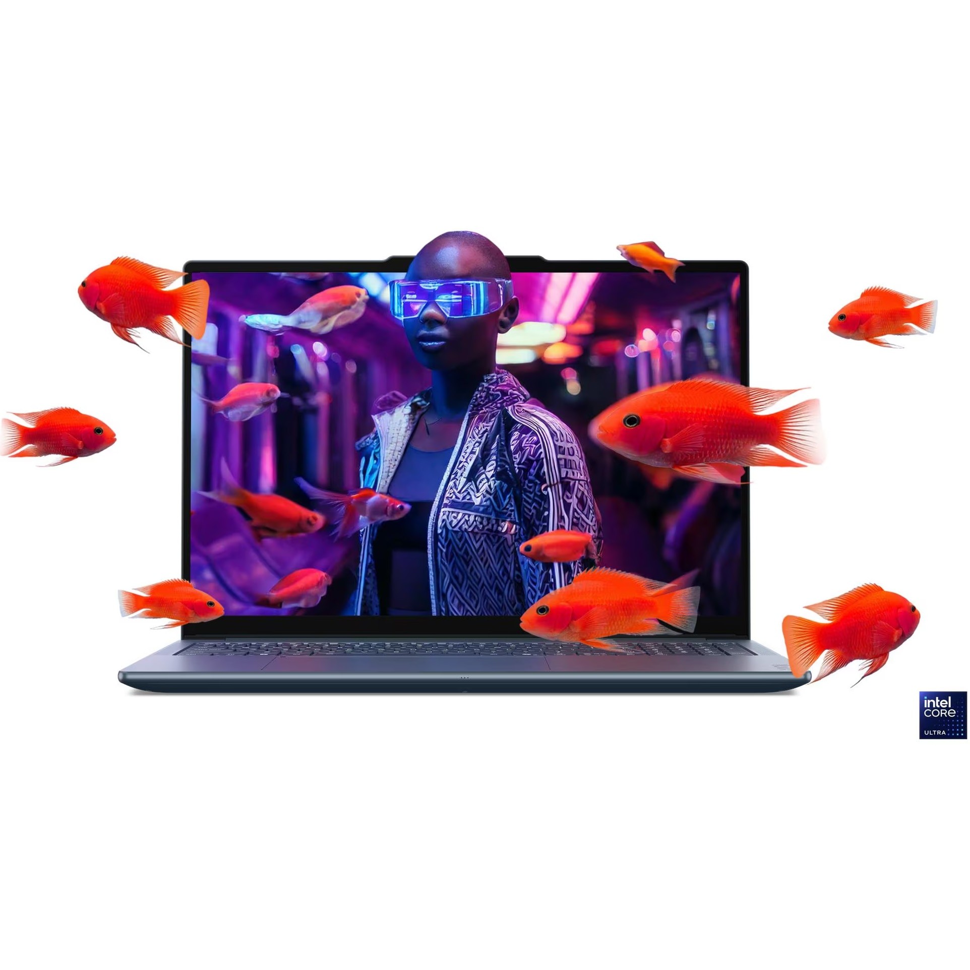 Laptop Lenovo Yoga Pro 9 16IAH10 cu procesor Intel® Core™ Ultra 9 285H pana la 5.4GHz, 16" 3.2K, OLED, 120Hz, Touch, 32GB LPDDR5x RAM, 1TB SSD, NVIDIA® GeForce RTX™ 5060 8GB GDDR7, Windows® 11 Home, Tidal Teal, 3y on-site Premium Care