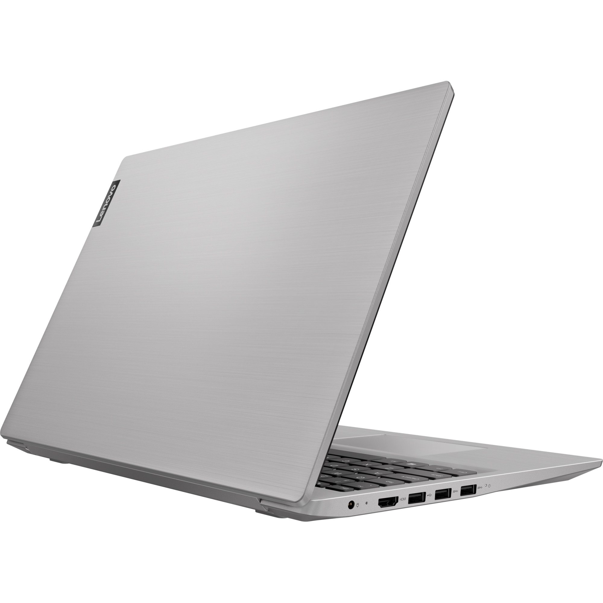 Laptop Lenovo Ideapad S145-15IGM cu procesor Intel® Celeron® N4000 pana la 2.60 GHz, 15.6", HD, 4GB, 256GB SSD, Intel® UHD Graphics 600, Free DOS, Platinum Grey