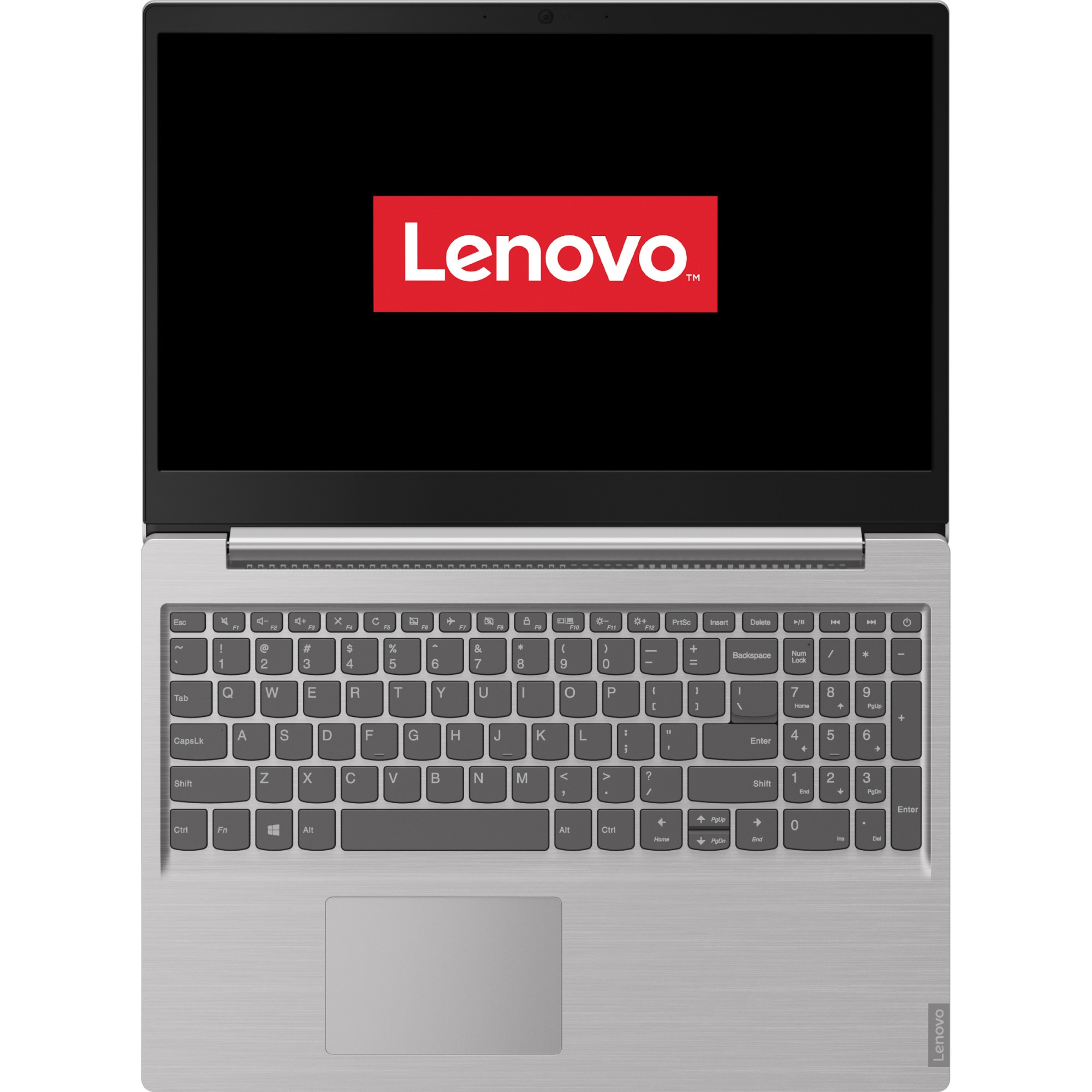 Laptop Lenovo Ideapad S145-15IGM cu procesor Intel® Celeron® N4000 pana la 2.60 GHz, 15.6", HD, 4GB, 256GB SSD, Intel® UHD Graphics 600, Free DOS, Platinum Grey