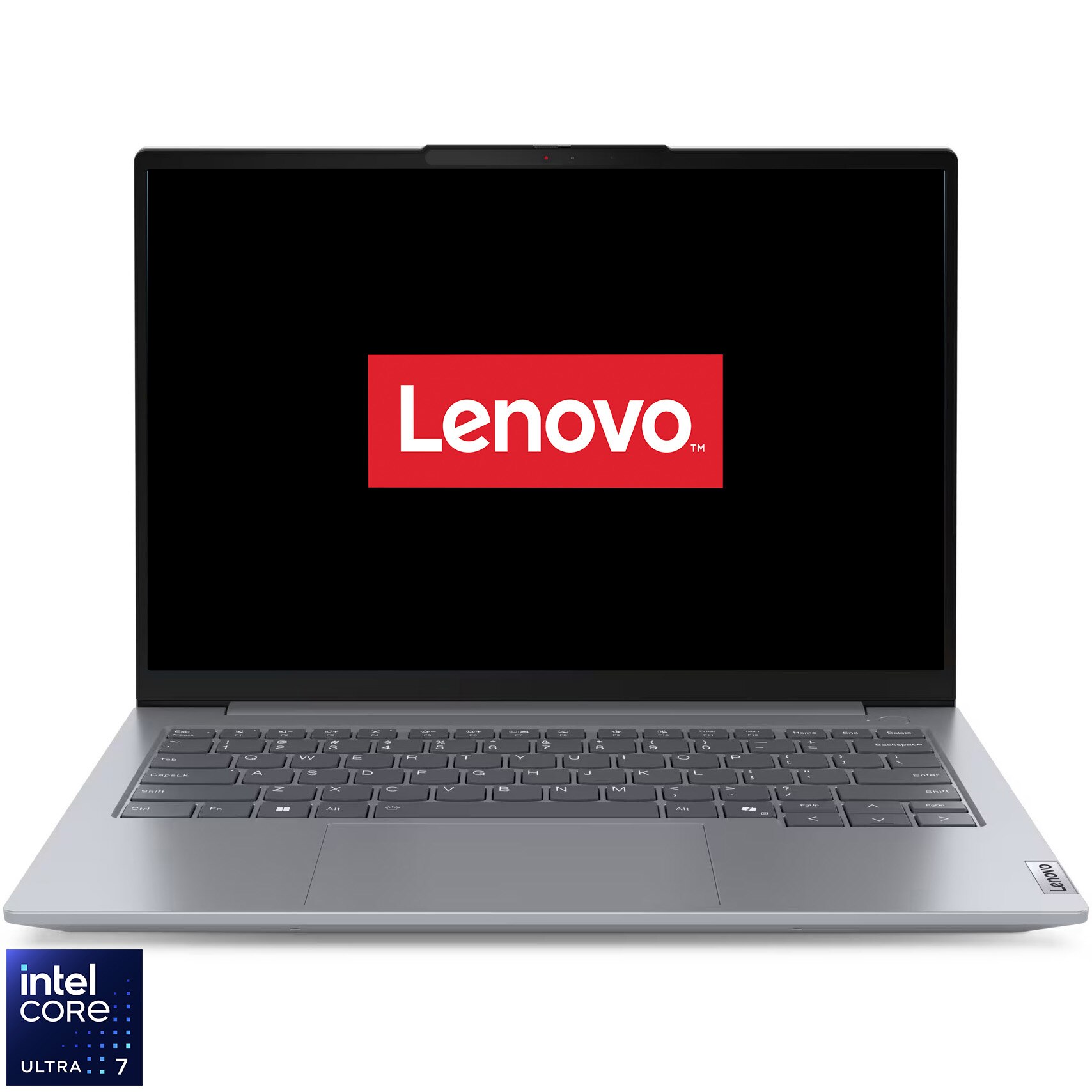 Laptop Lenovo ThinkBook 14 G7 IML cu procesor Intel® Core™ Ultra 7 155H pana la 4.8 GHz, 14", WUXGA, IPS, 16GB DDR5, 512GB SSD, Intel® Graphics, No OS, Arctic Grey
