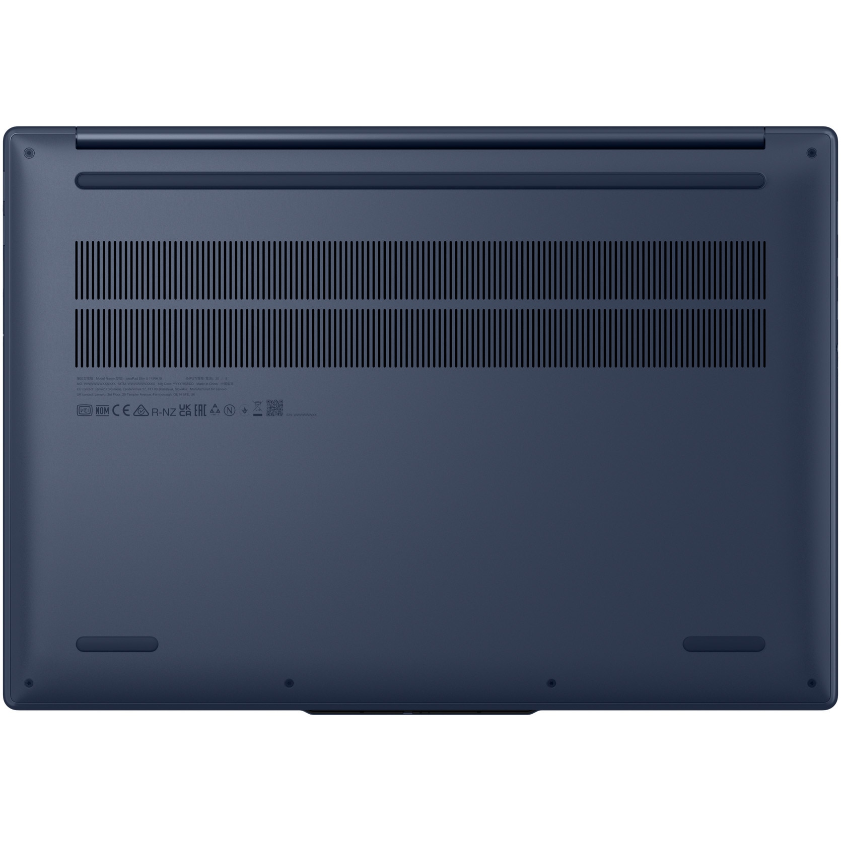 Laptop Lenovo IdeaPad Slim 5 16IRH10 cu procesor Intel® Core™ i5-13420H pana la 4.6GHz, 16" WUXGA, IPS, 32GB DDR5 RAM, 1TB SSD, Intel® UHD Graphics, No OS, Cosmic Blue