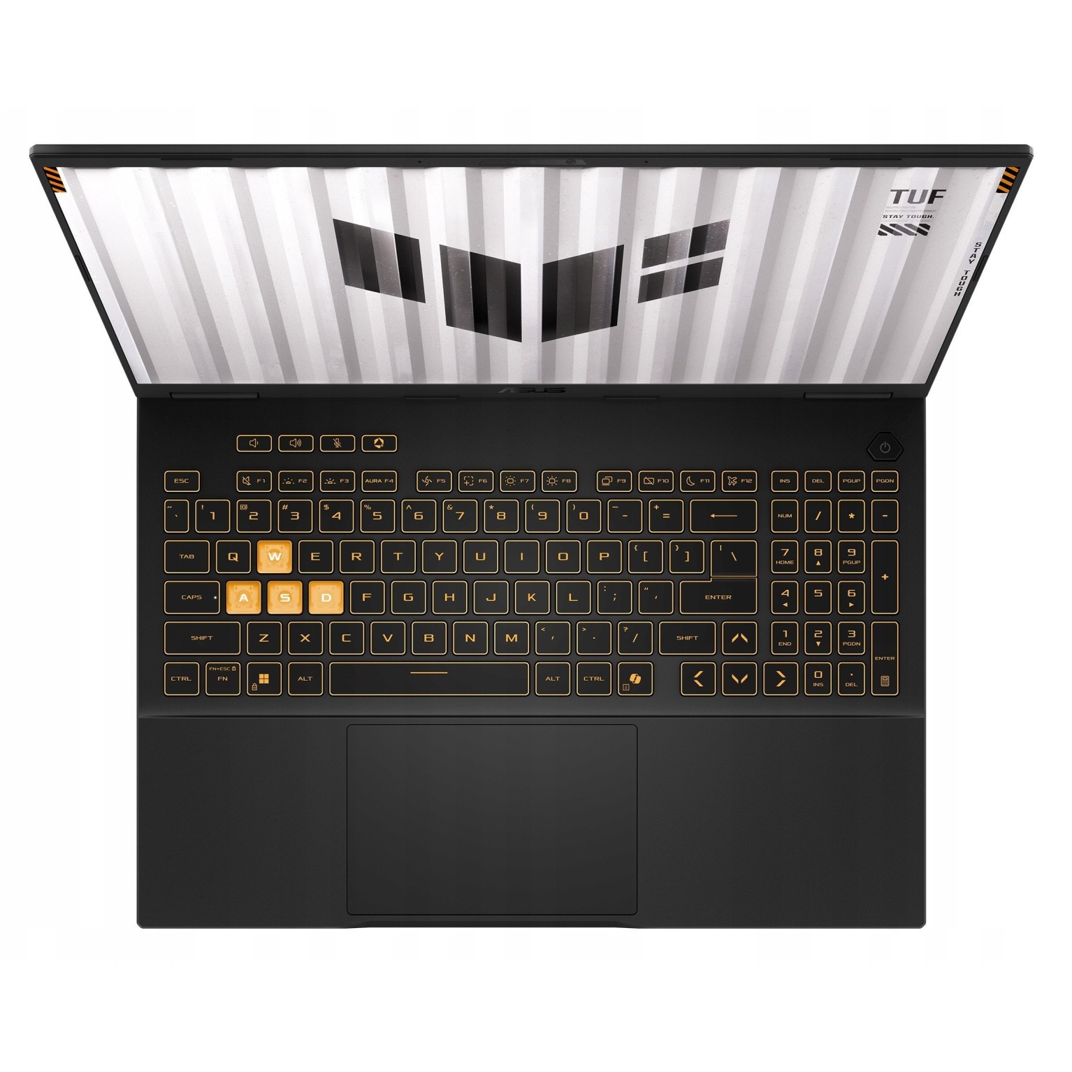 Laptop ASUS TUF Gaming F16, 16" WUXGA, Intel® Core™ i7 14650HX pana la 5.2 GHz, 16 GB RAM DDR5 5600, 1 TB SSD, NVIDIA® GeForce® RTX 5070 8 GB, Windows 11 Home, Jaegar Gray 1 TB