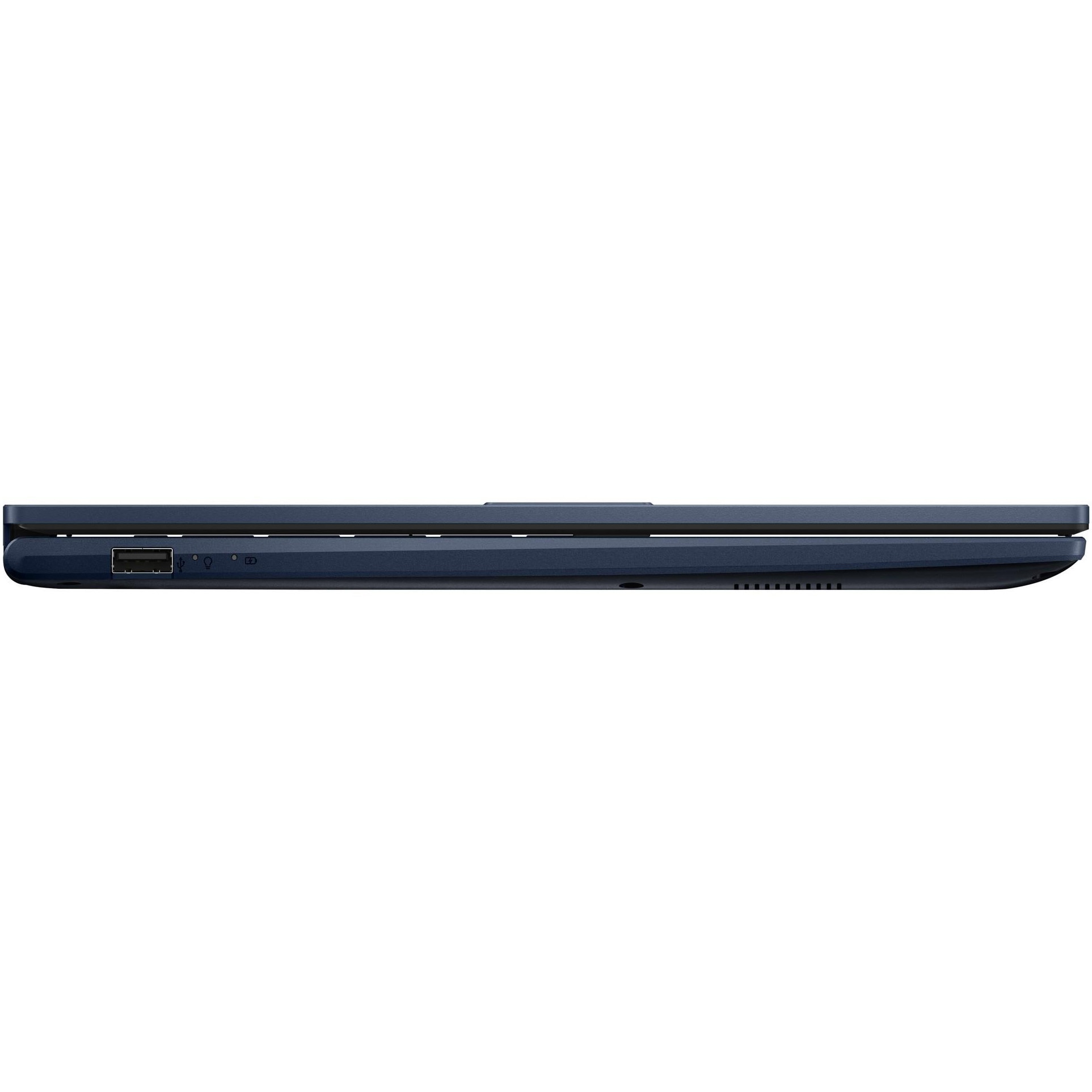 Laptop ASUS VivoBook 15 X1504ZA cu procesor Intel®Core™ i3-1215U pana la 4.40 GHz, 15.6", Full HD, 8GB, 512GB SSD, Intel® UHD Graphics, No OS, Quiet Blue