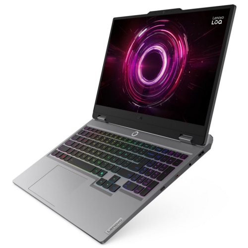 Laptop Lenovo LOQ FHD 15.6 inch AMD Ryzen 5 220 32GB 512GB SSD RTX 5050 Free Dos Luna Grey