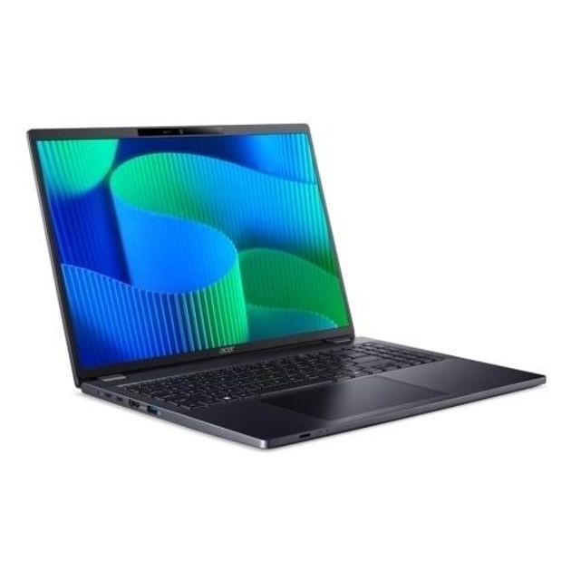 Laptop TravelMate P2 TravelMate P2 NX.BBJEX.005, 16 inch 1920 x 1200, Intel 125U 12 C / 14 T, 1.3 GHz - 4.3 GHz, 12 MB cache, 28 W, 16 GB DDR5, 512 GB SSD, Intel Graphics, Fara sistem de operare, Negru