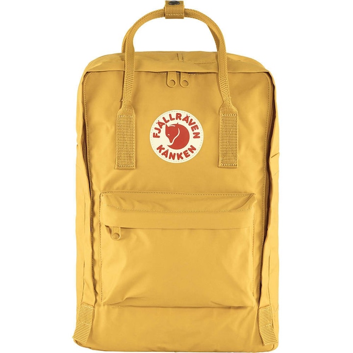Rucsac laptop, Fjallraven Kanken, Vinil, 15 inch, Ocru