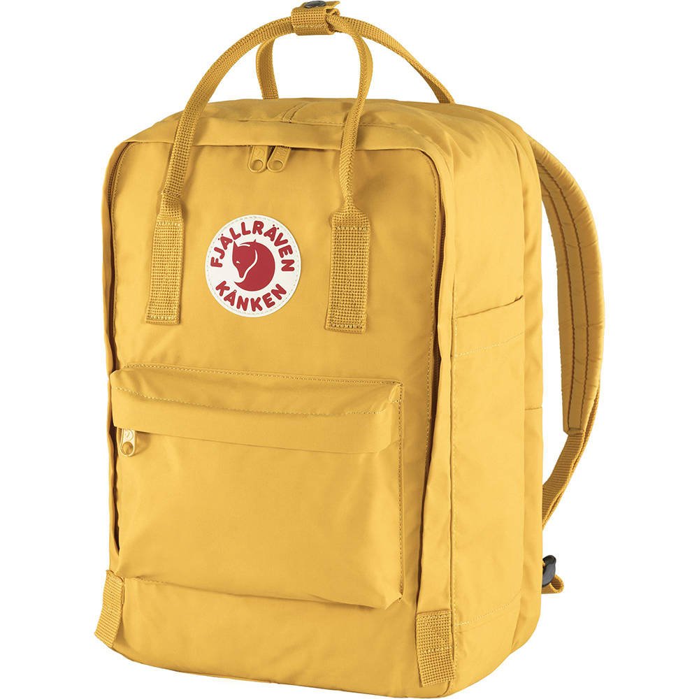Rucsac laptop, Fjallraven Kanken, Vinil, 15 inch, Ocru