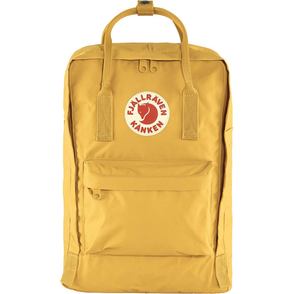 Rucsac laptop, Fjallraven Kanken, Vinil, 15 inch, Ocru