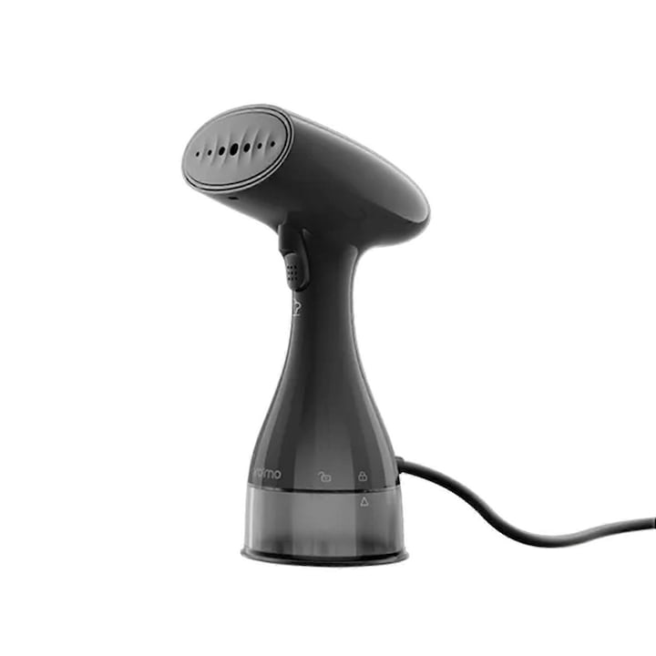 Fier de calcat cu abur portabil Oraimo Smartsteamer 1500W, preincalzire rapida, design compact, negru