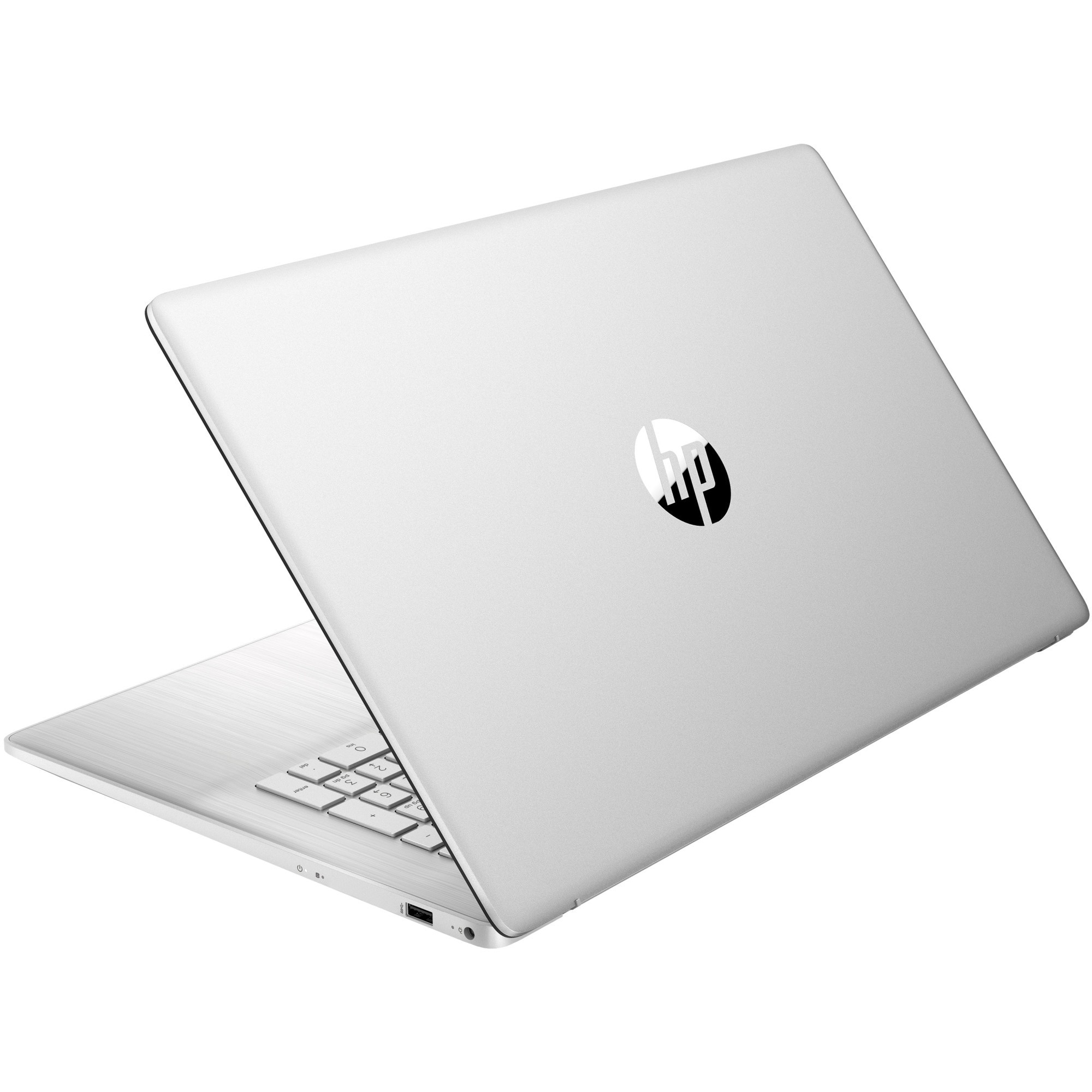 Laptop HP 17-cp3000nq cu procesor AMD Ryzen™ 7 7730U pana la 4.50 GHz, 17.3", Full HD, IPS, 16GB DDR4, 1TB SSD, AMD Radeon™ Graphics, Windows 11 Home, Natural Silver