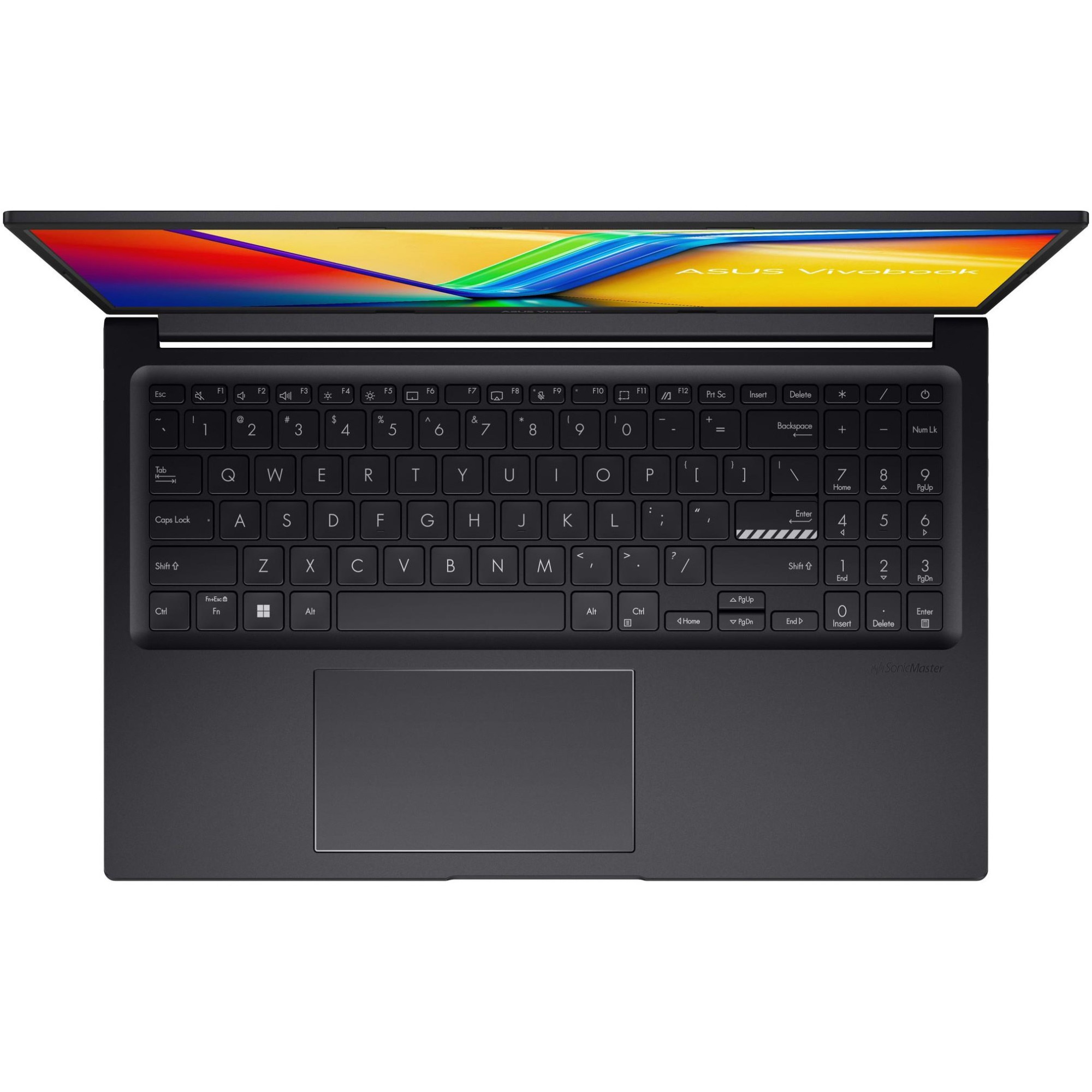 Laptop ASUS VivoBook 15X OLED K3504VA cu procesor Intel®Core™ i5-1340P pana la 4.6 GHz, 15.6", Full HD, OLED, 8GB, 1TB SSD, Intel® UHD Graphics, No OS, Indie Black