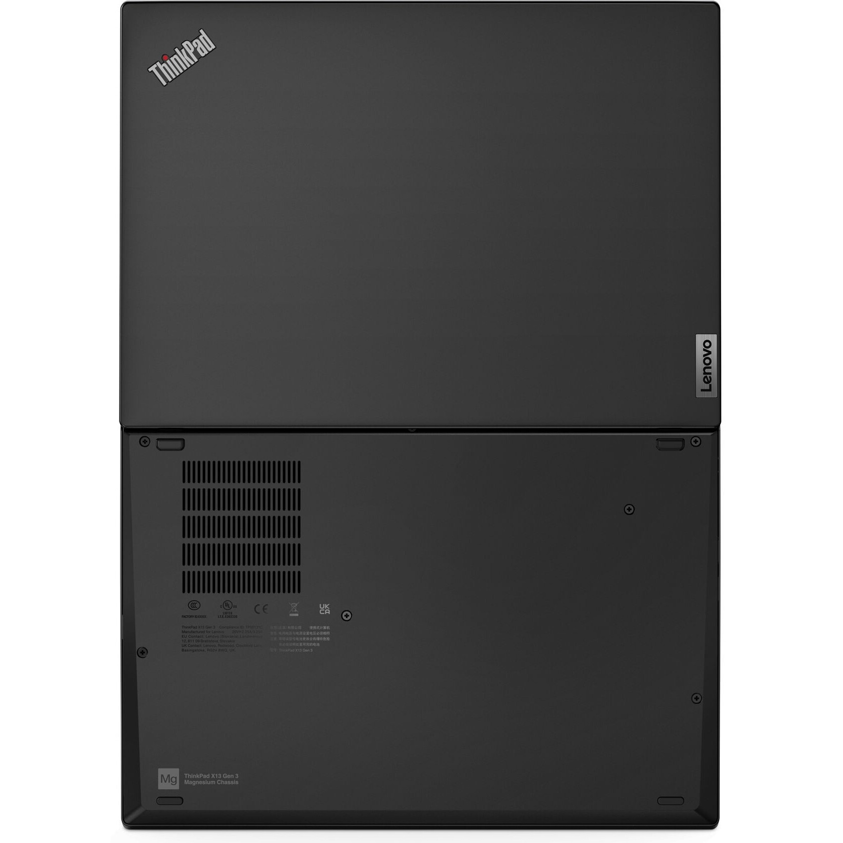 Laptop Lenovo ThinkPad X13 Gen 3 (Intel), 13.3" WUXGA 1920x1200 IPS Touch Screen, Intel Core i5-1250P 12-core, 16 GB DDR5, 256 GB SSD m2 PCIe, Intel iris Xe Graphics, Windows 11 Pro, Aluminium Case 1.25 kg Black
