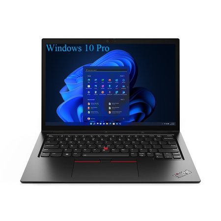 Laptop 2 in 1 Lenovo ThinkPad L13 Yoga Gen 3 (Intel), 13.3" WUXGA 1920x1200 IPS Touch Screen 300nits, Intel Core i5-1235U 10-core, 16GB DDR4, 1TB SSD m2 PCIe, Intel Iris Xe Graphics, Windows 10 Pro, Aluminium Case 1.32 kg Thunder Black