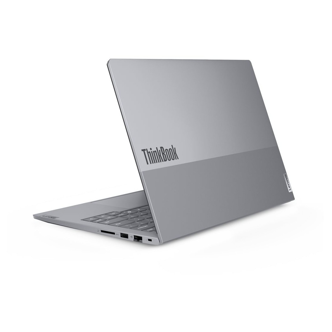 Laptop Lenovo ThinkBook 14 G8, 14" WUXGA, Intel® Core™ Ultra 5 225U pana la 4.8 GHz, 16 GB RAM DDR5 2800, 512 GB SSD, Intel Graphics, Free Dos, Grey 512 GB